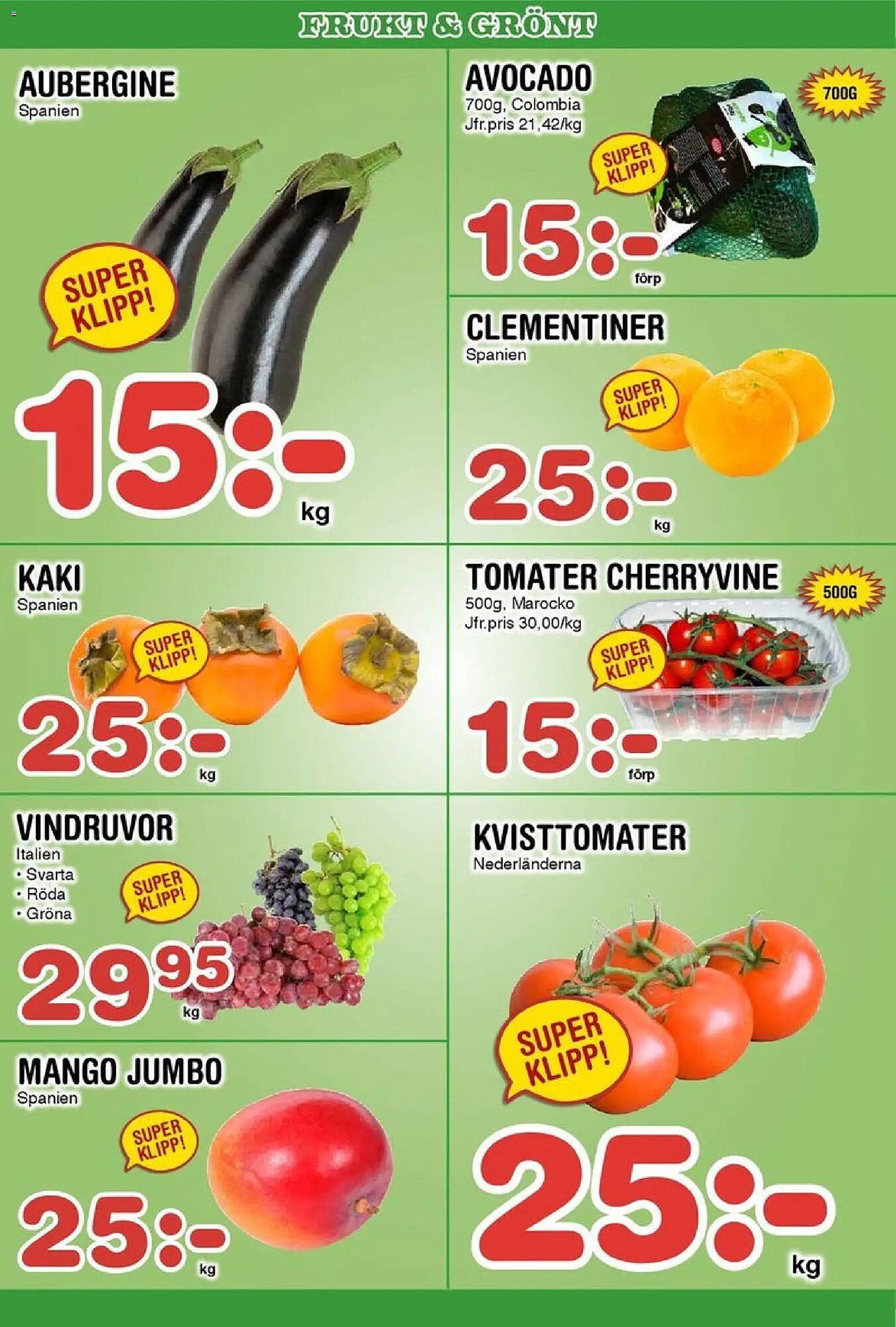 Nya Pulsen reklamblad