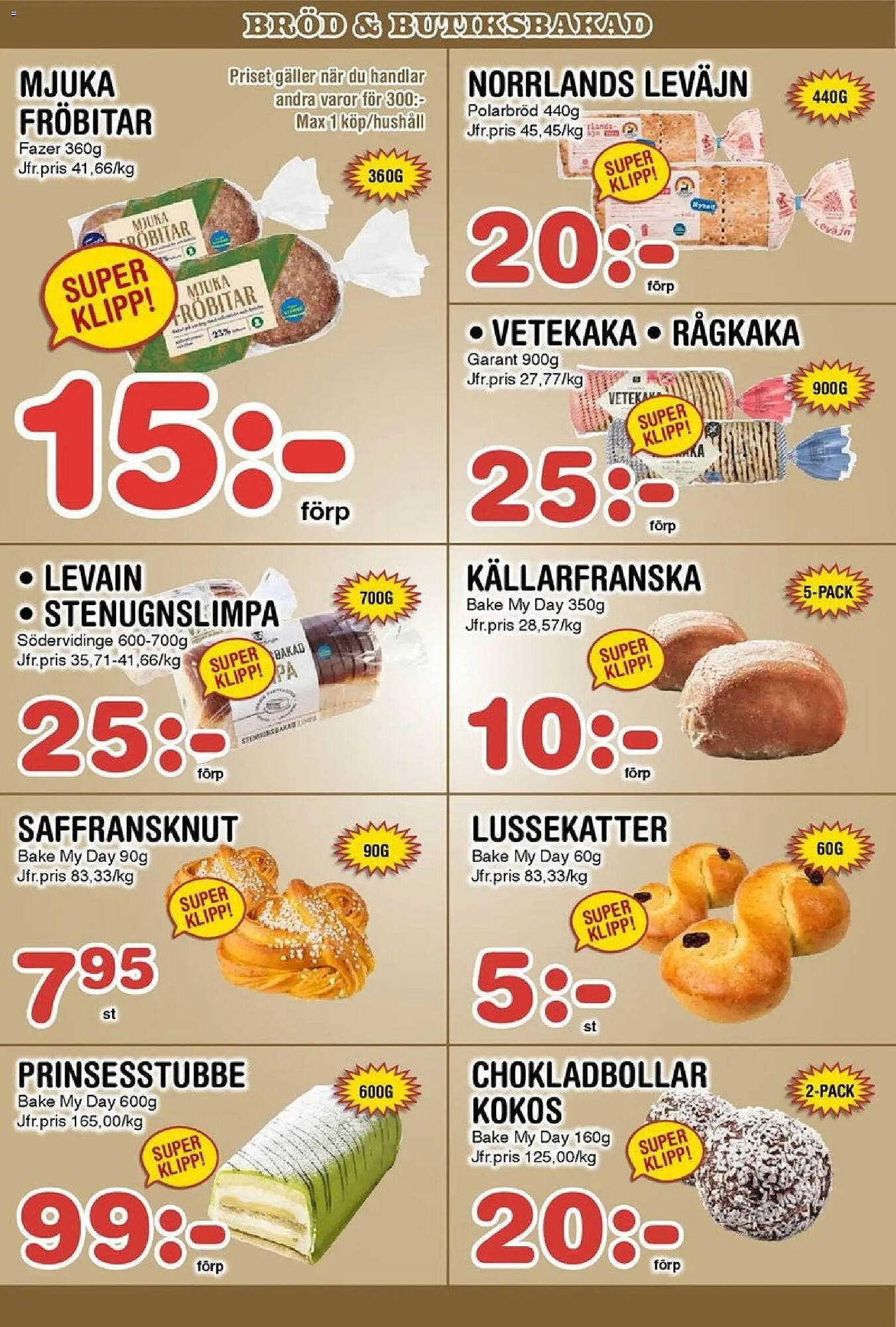 Nya Pulsen reklamblad