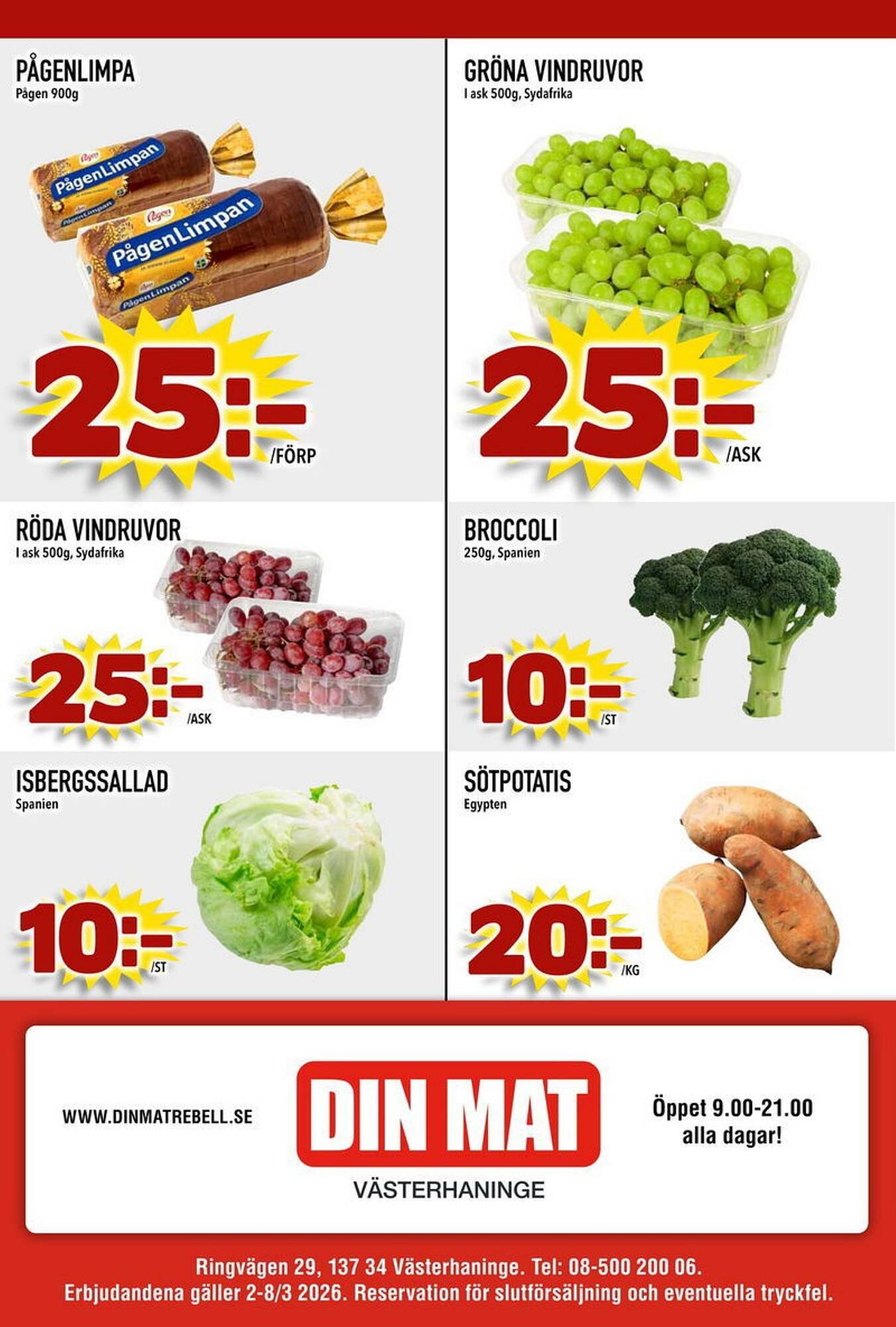 Din Mat reklamblad