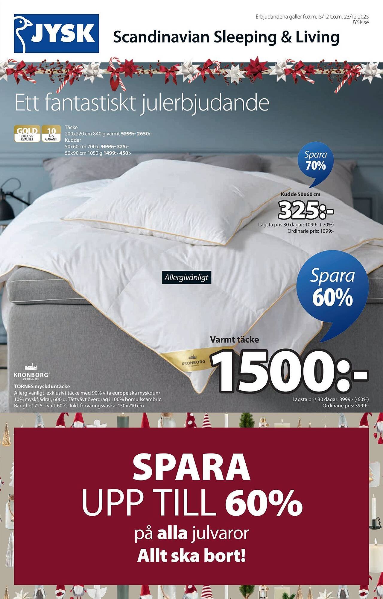 JYSK reklamblad (2025-12-15 - 2025-12-24)