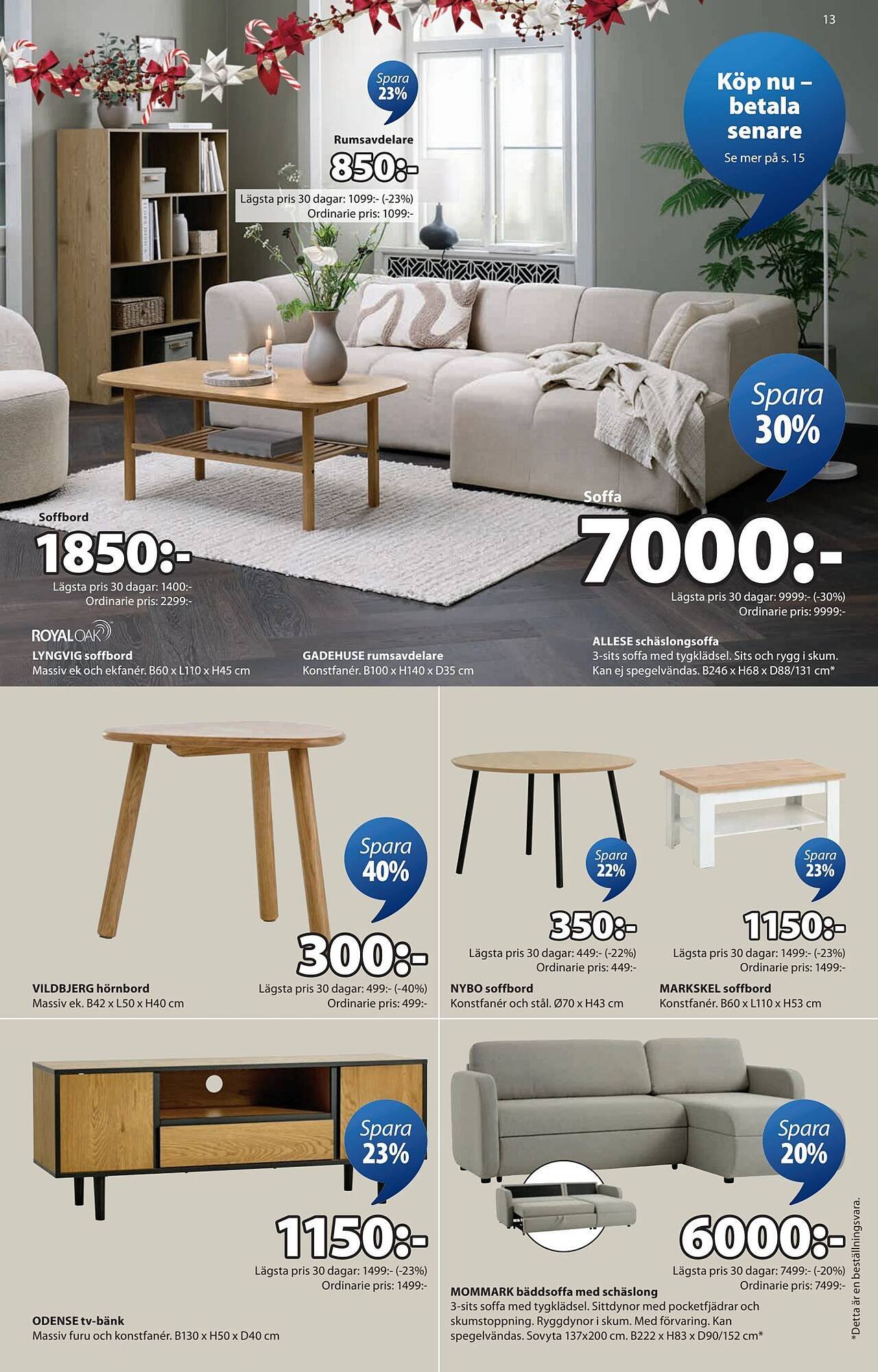 JYSK reklamblad (2025-12-15 - 2025-12-24)