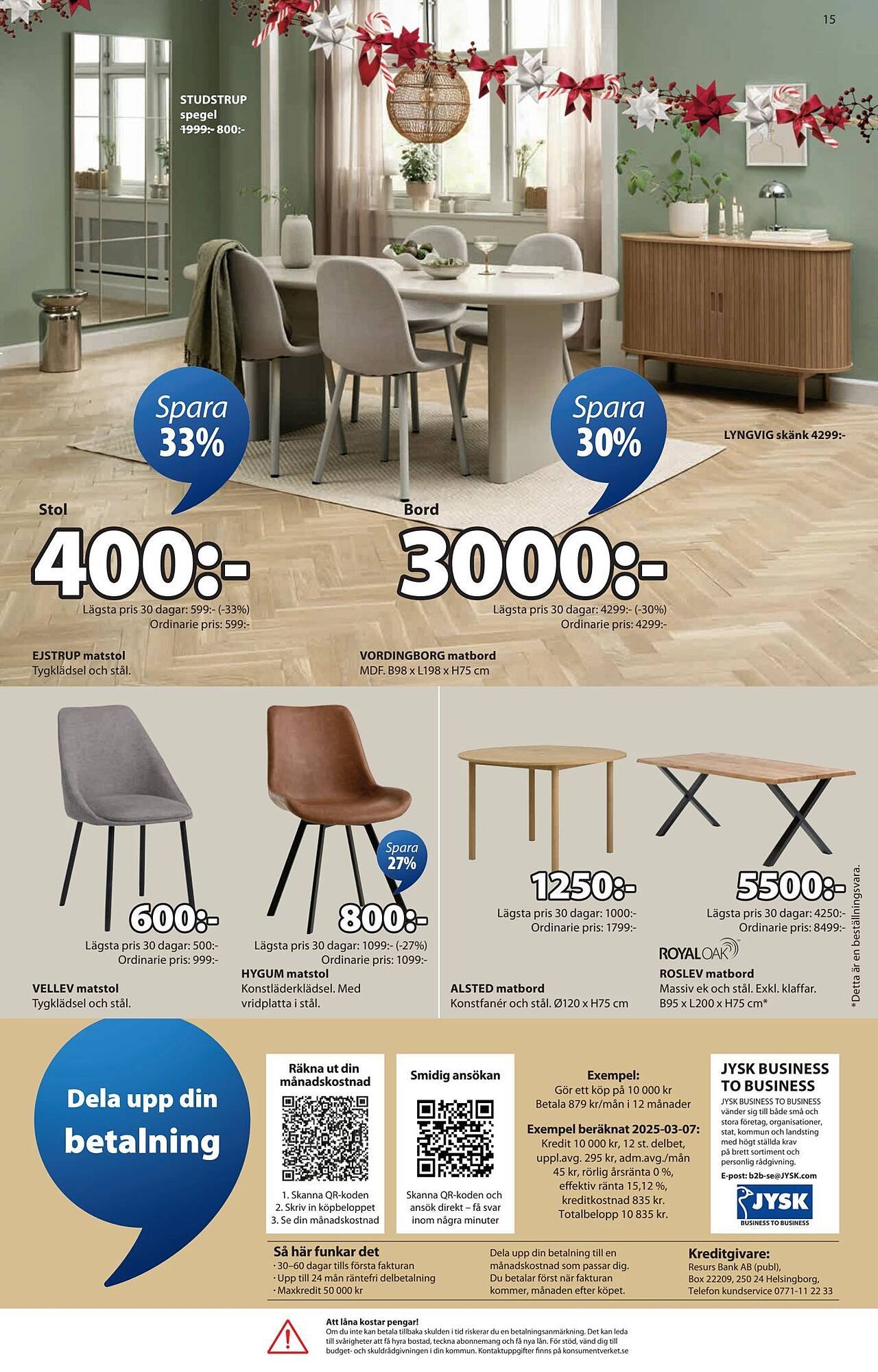 JYSK reklamblad (2025-12-15 - 2025-12-24)