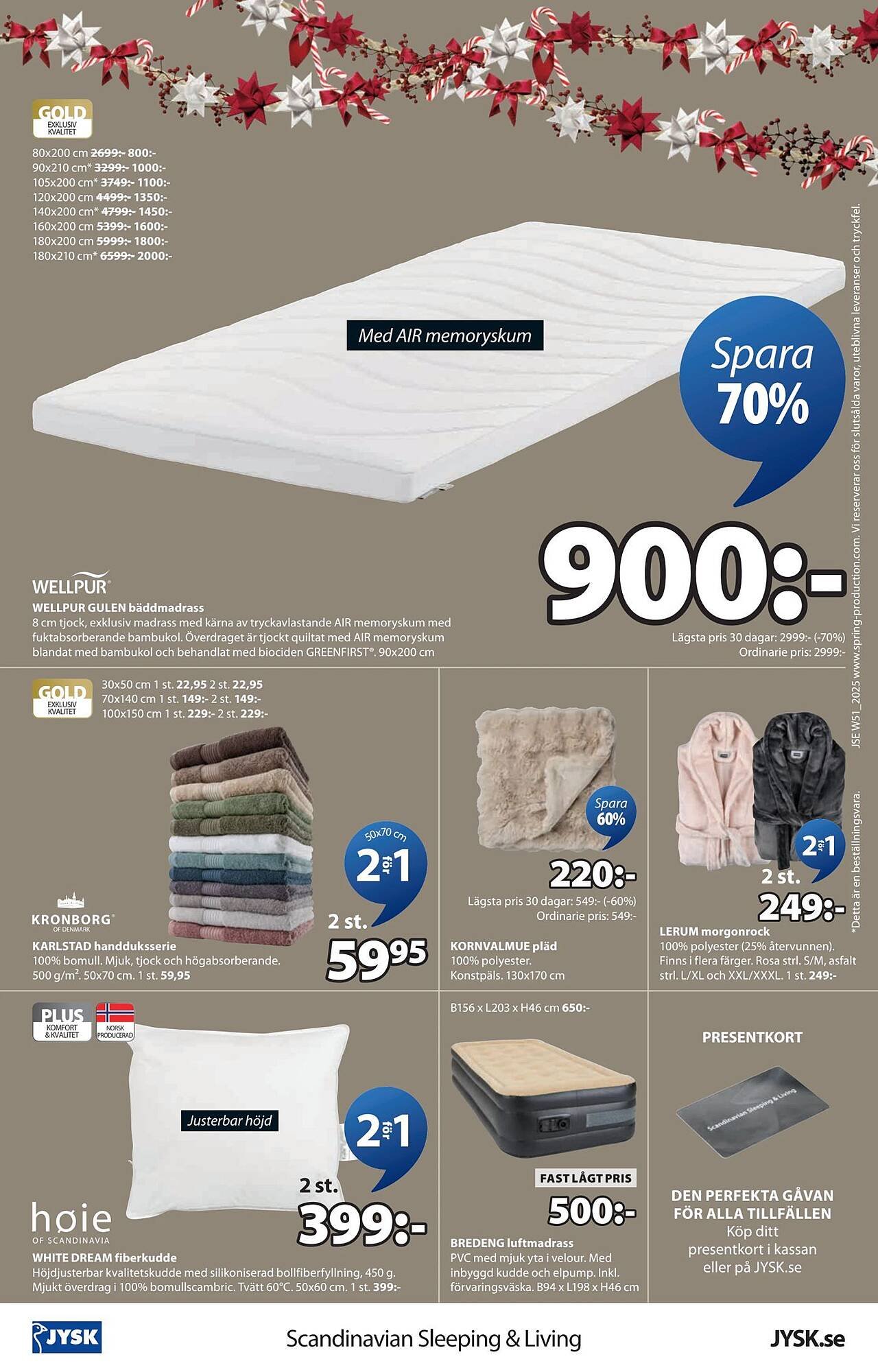 JYSK reklamblad (2025-12-15 - 2025-12-24)