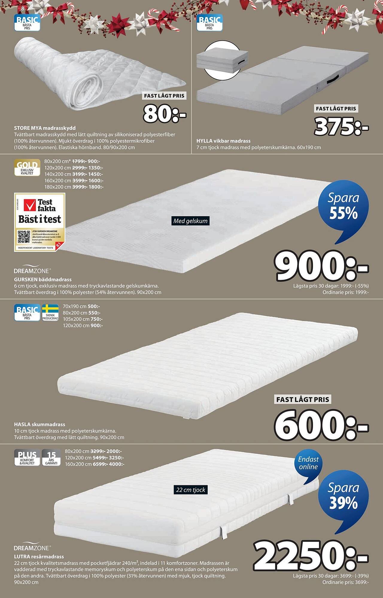 JYSK reklamblad (2025-12-15 - 2025-12-24)