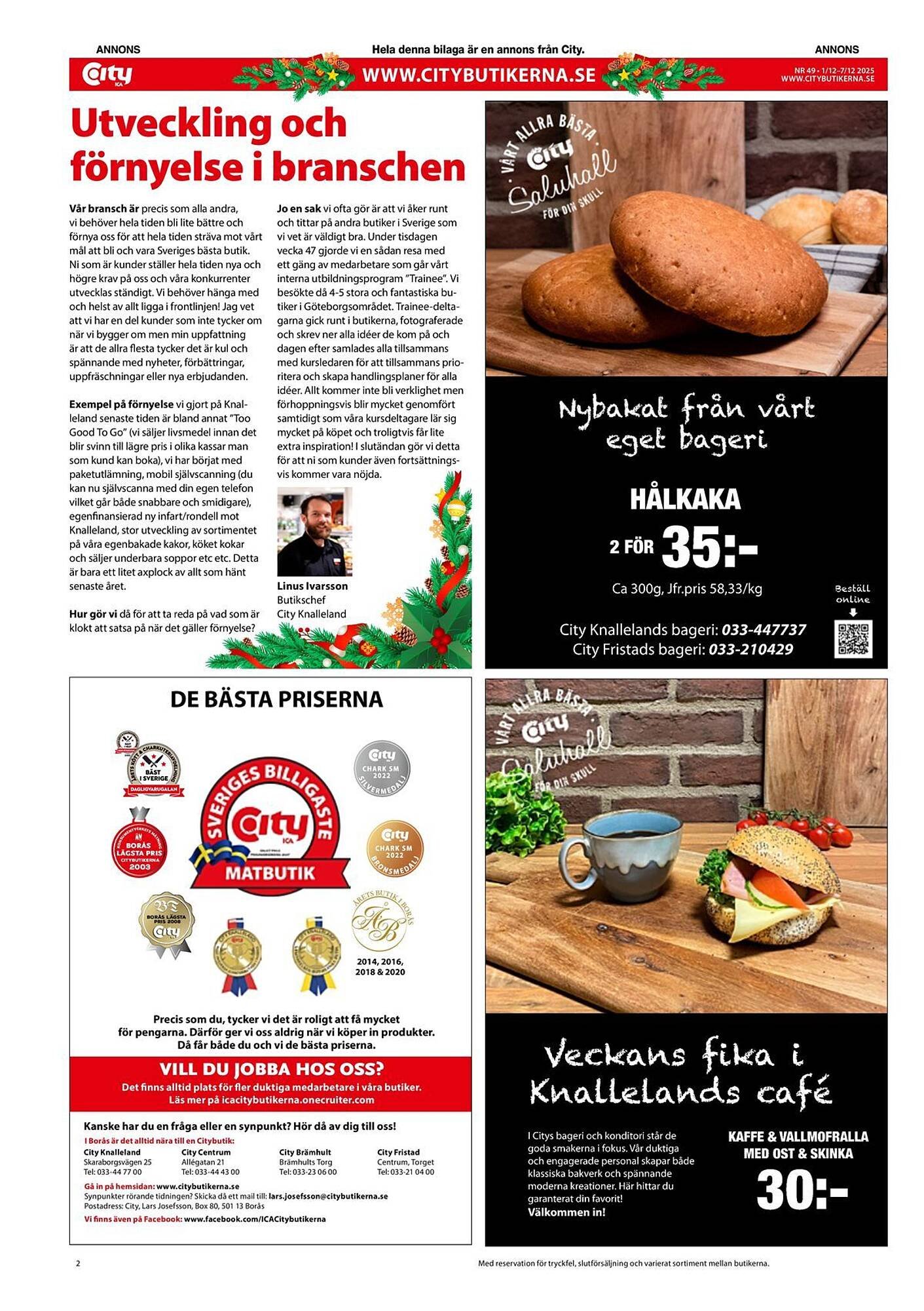 ICA Kvantum reklamblad (2025-12-01 - 2025-12-07)