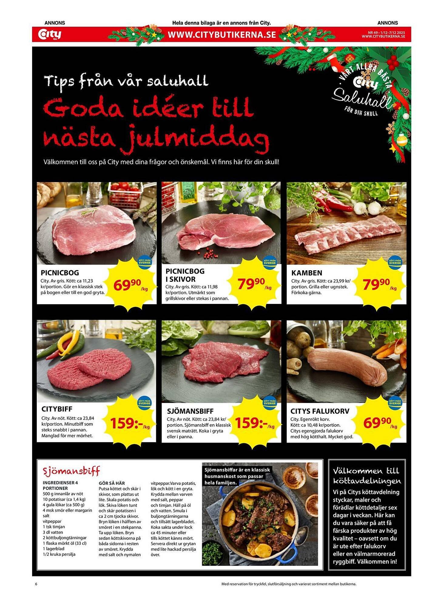 ICA Kvantum reklamblad (2025-12-01 - 2025-12-07)