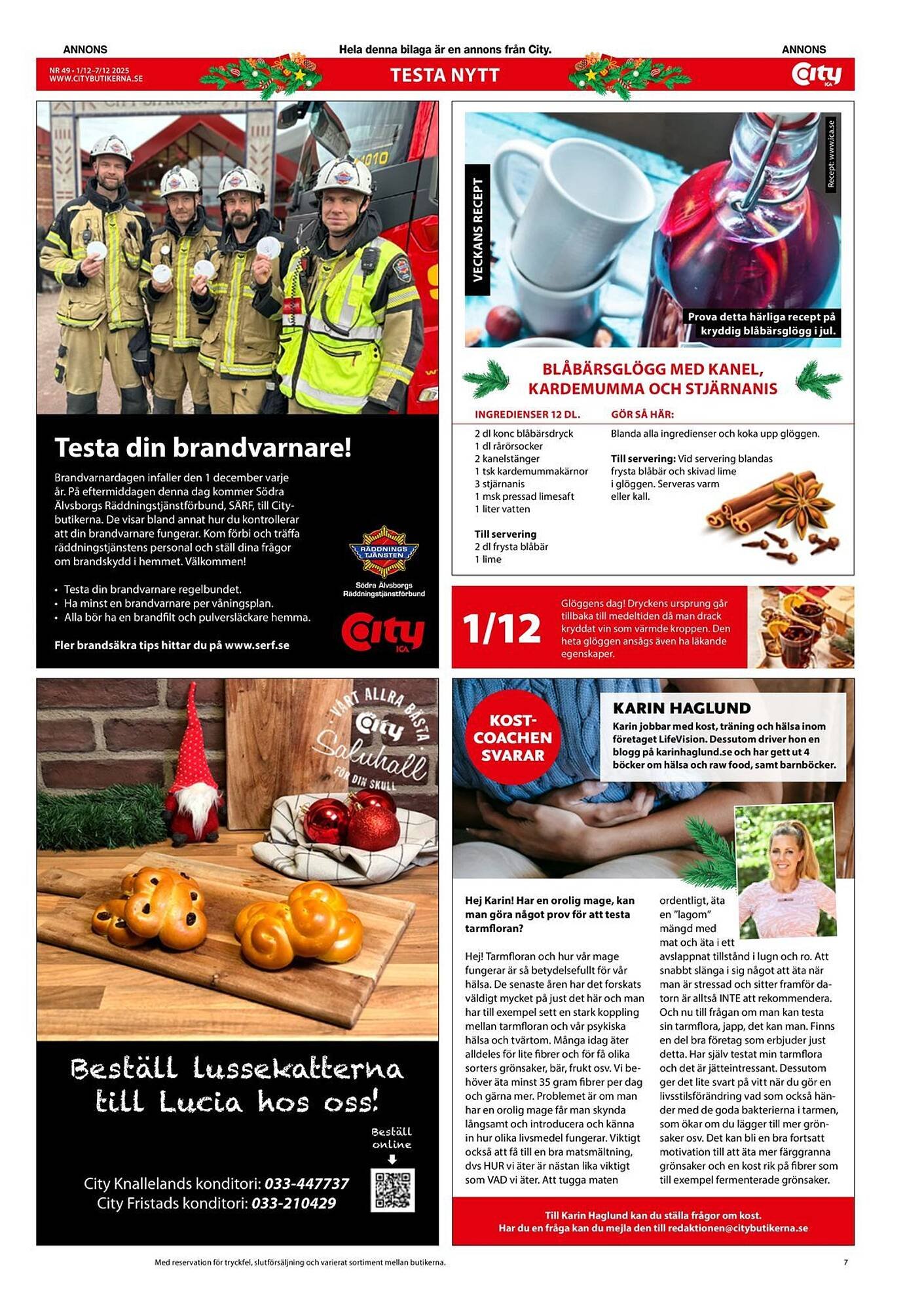 ICA Kvantum reklamblad (2025-12-01 - 2025-12-07)