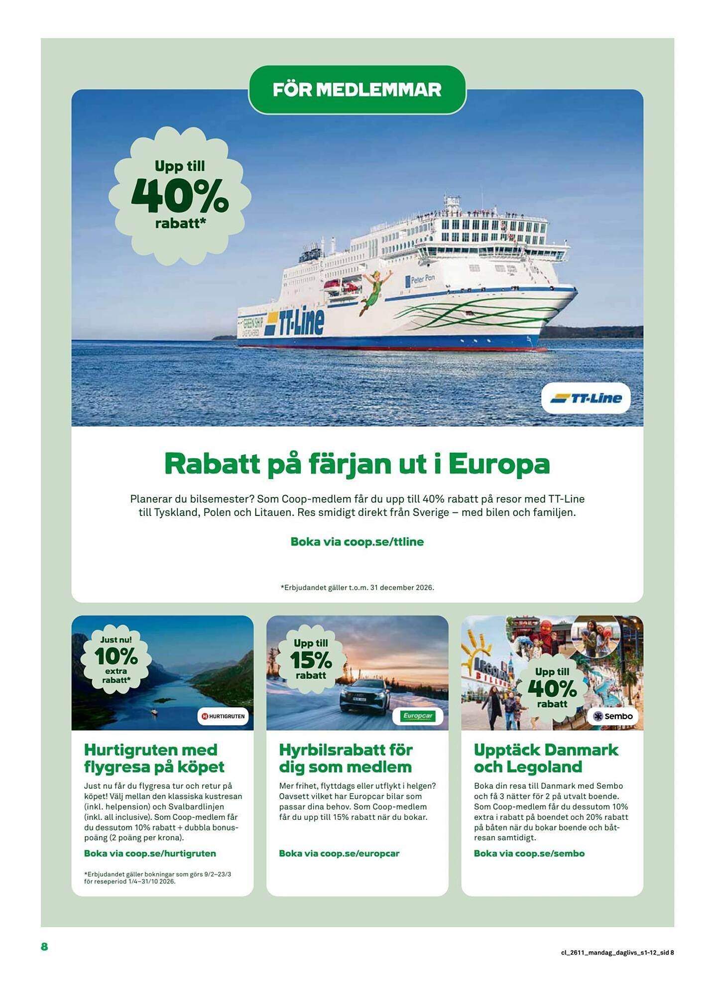Coop Daglivs reklamblad