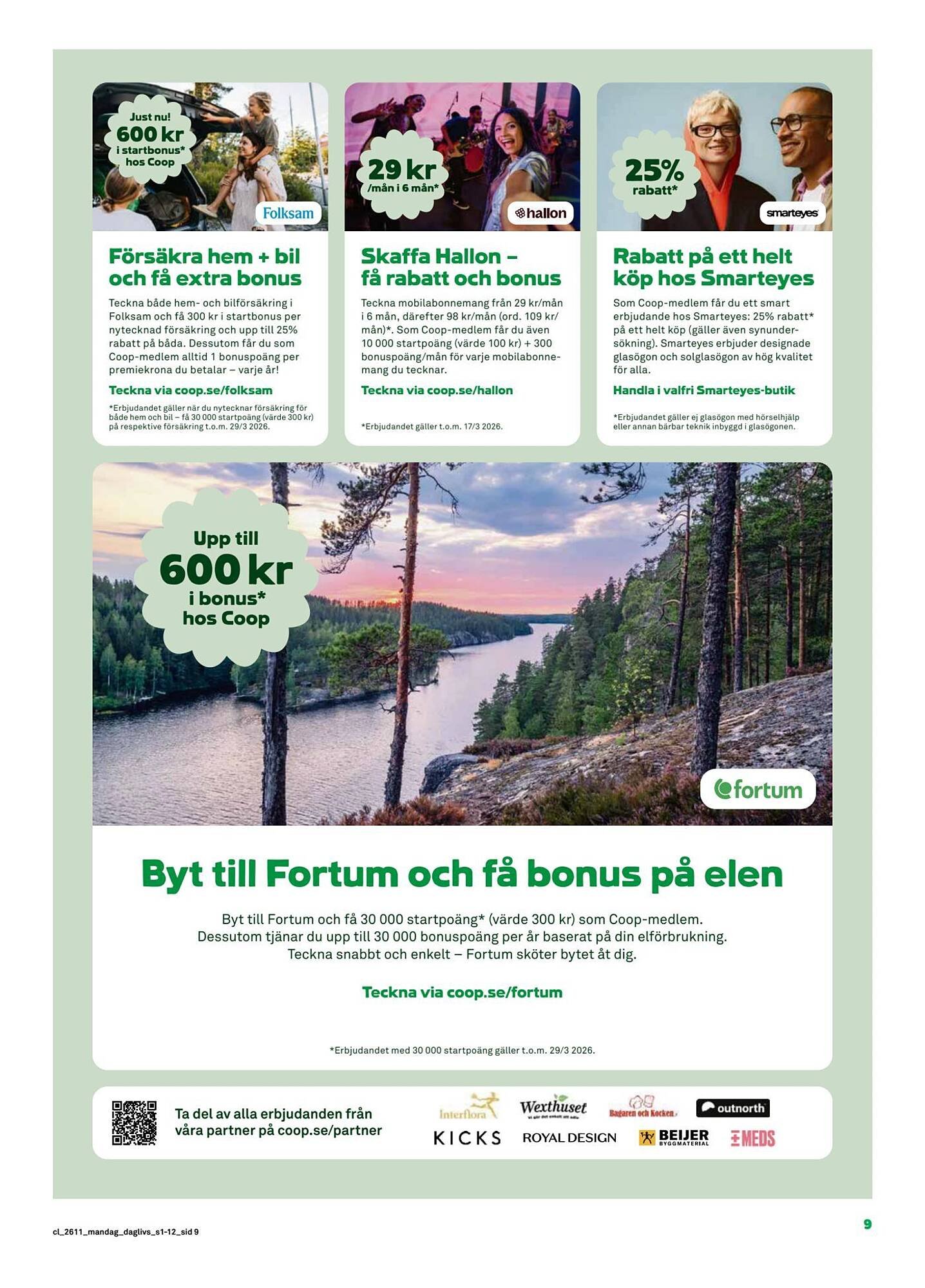 Coop Daglivs reklamblad