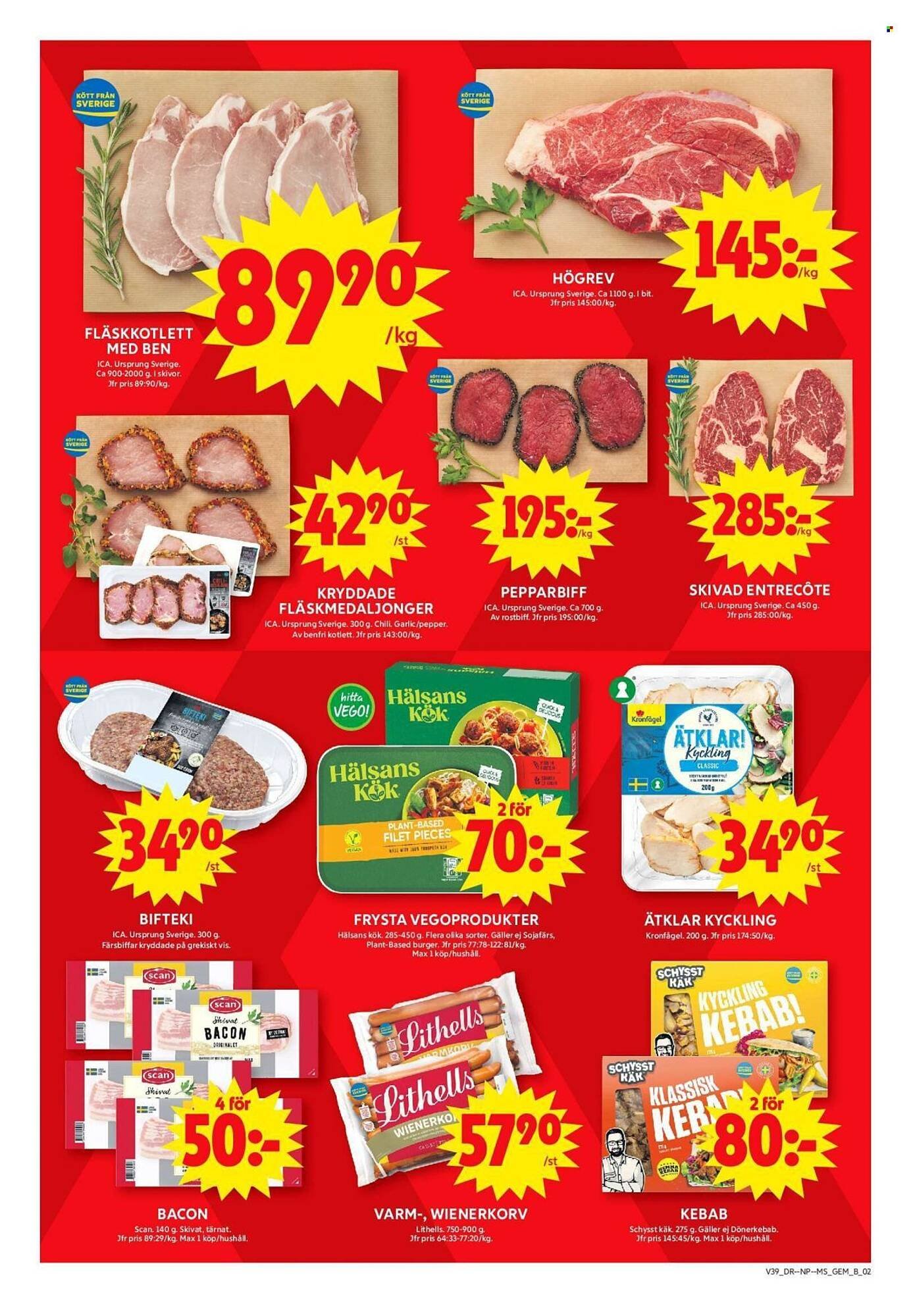 ICA Supermarket reklamblad (2025-09-22 - 2025-09-28)
