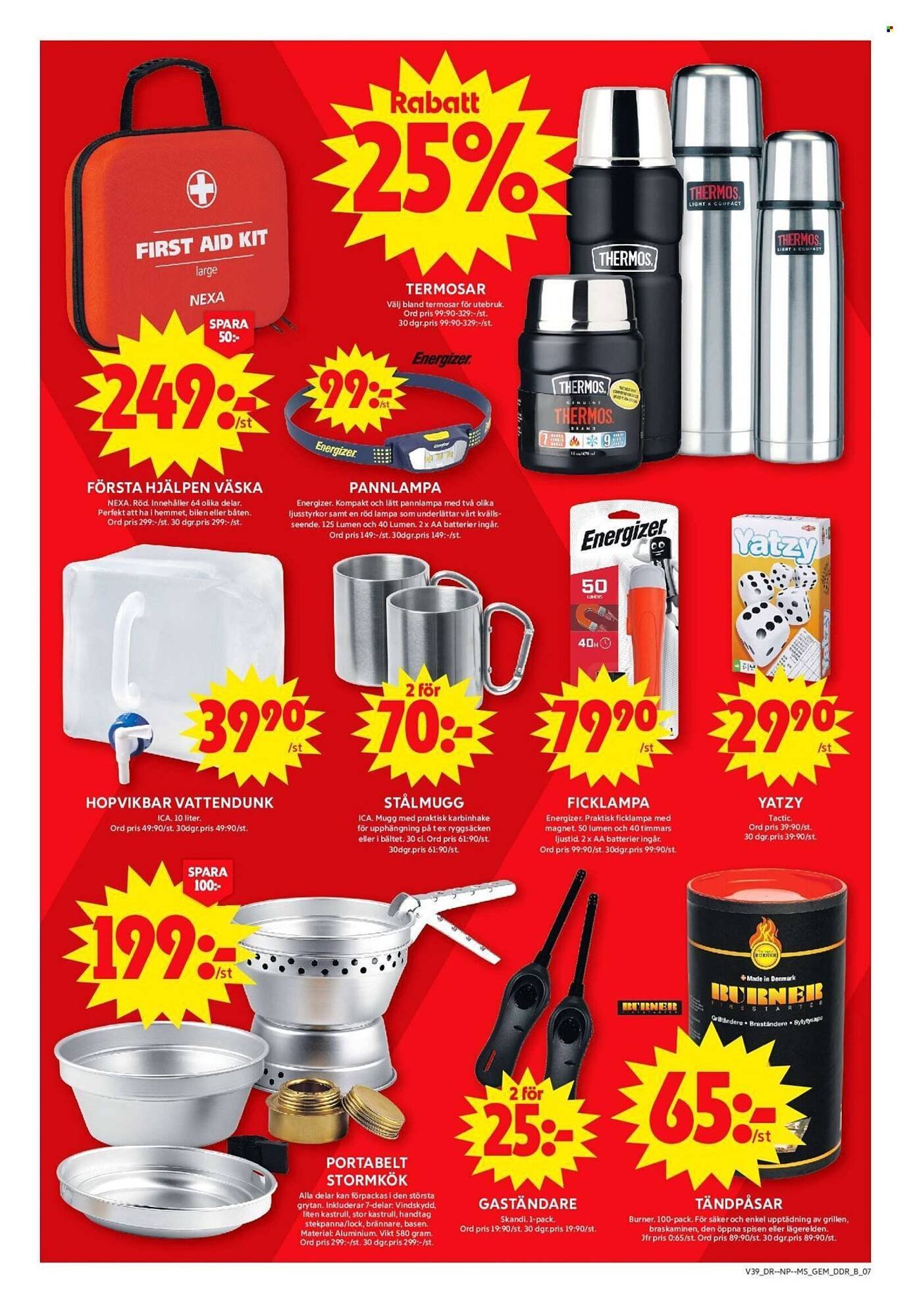 ICA Supermarket reklamblad (2025-09-22 - 2025-09-28)