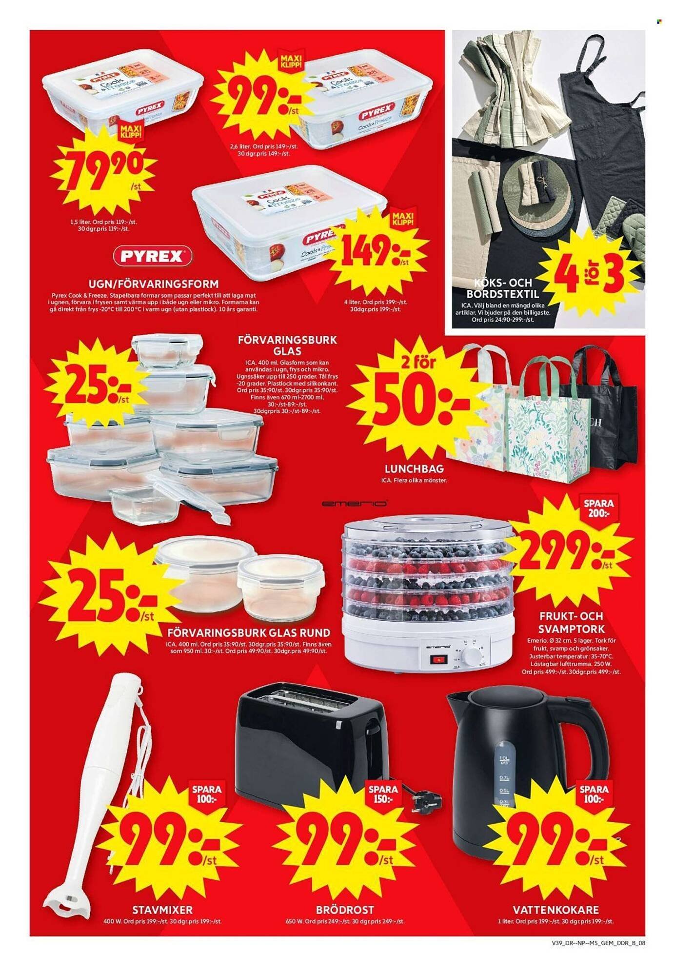 ICA Supermarket reklamblad (2025-09-22 - 2025-09-28)