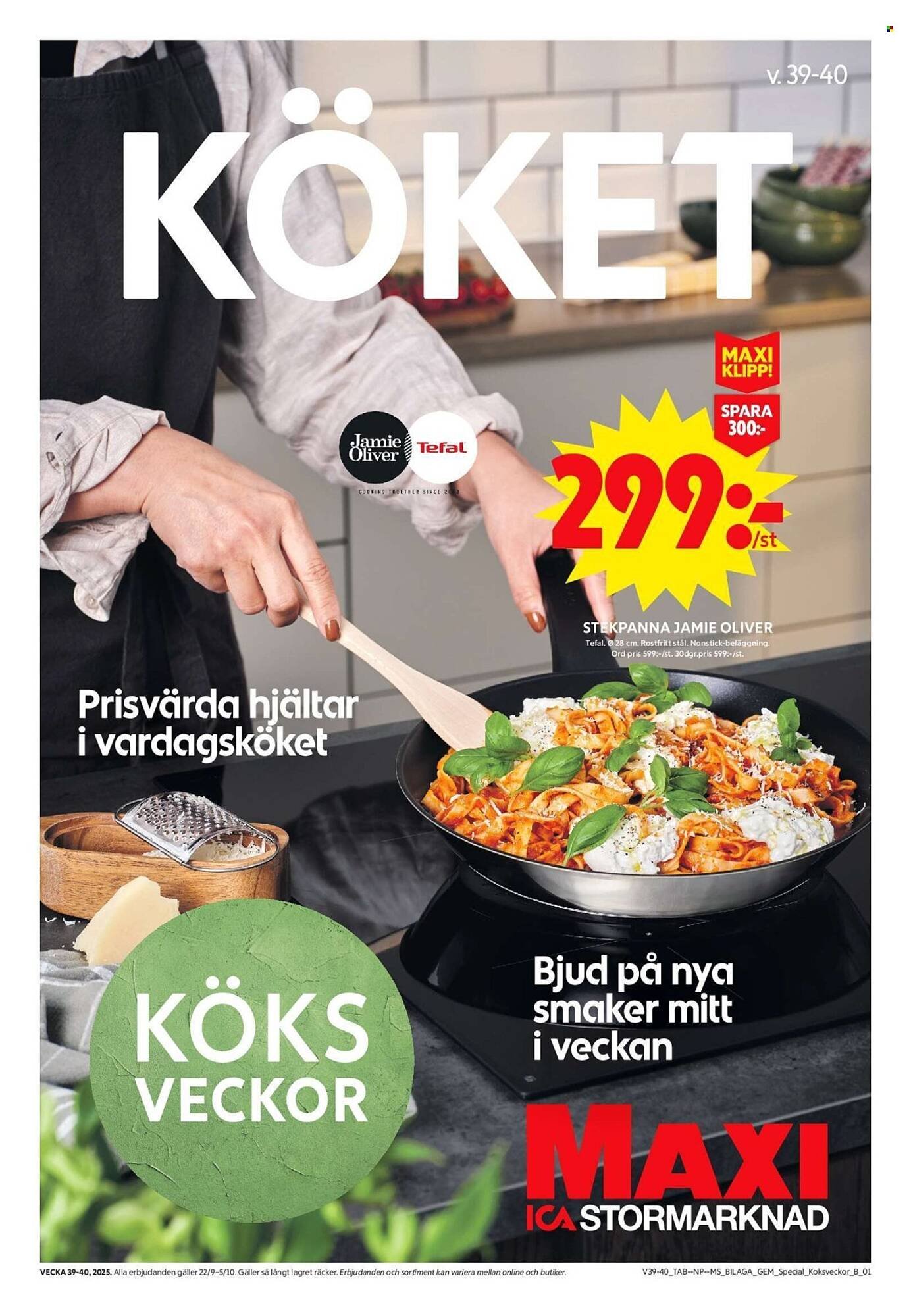 ICA Supermarket reklamblad (2025-09-22 - 2025-09-28)