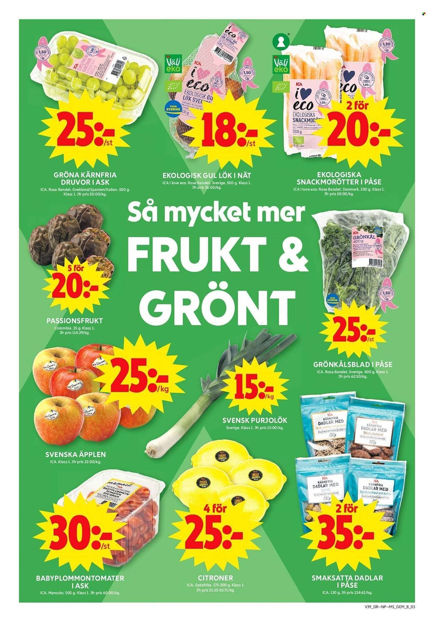 ICA Supermarket reklamblad (2025-09-22 - 2025-09-28)