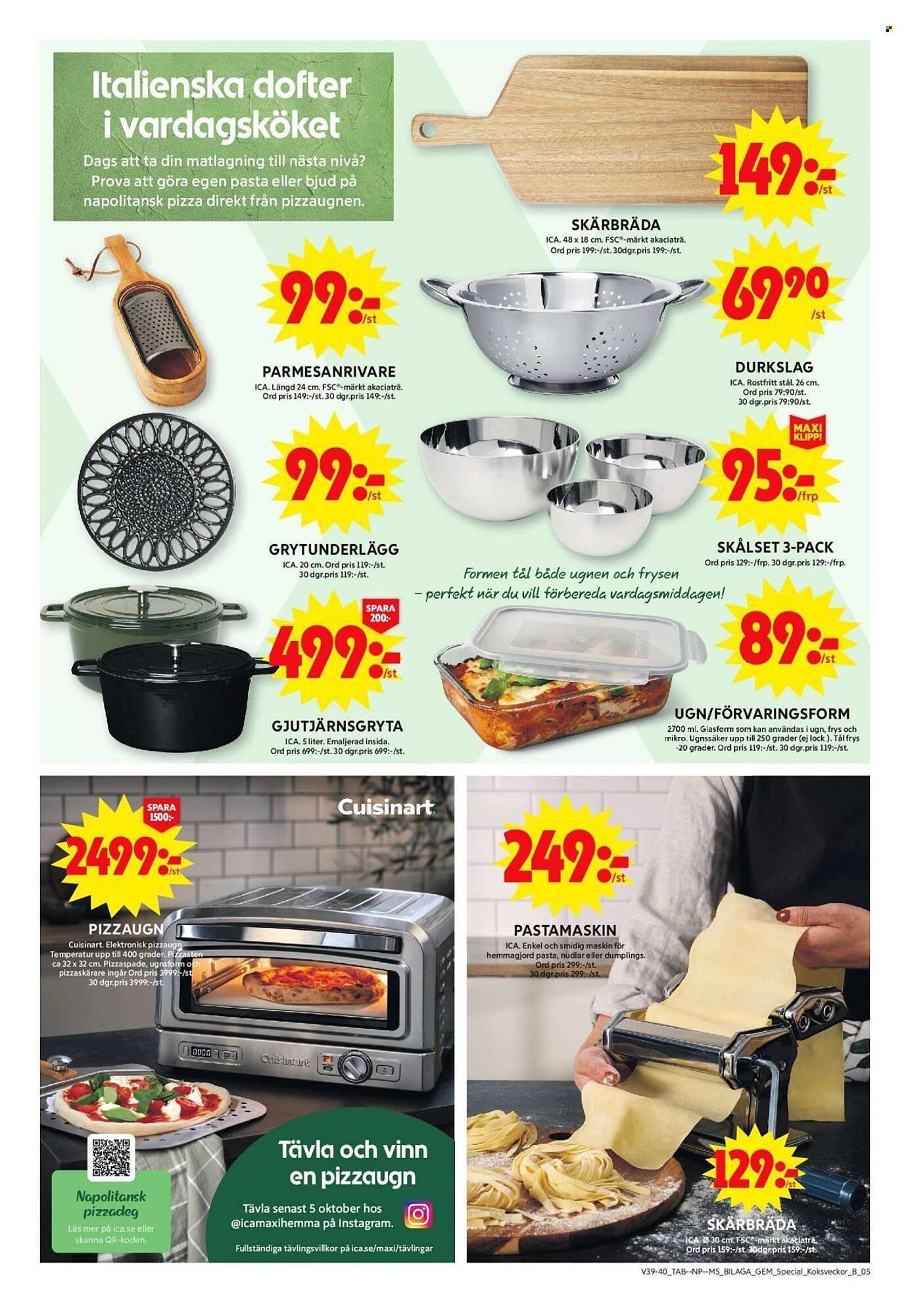 ICA Supermarket reklamblad (2025-09-22 - 2025-09-28)