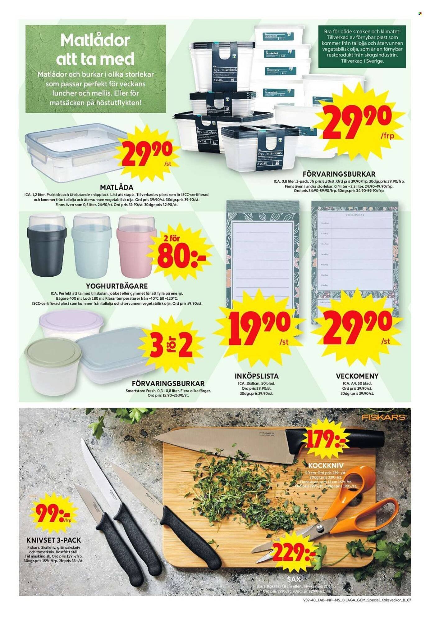 ICA Supermarket reklamblad (2025-09-22 - 2025-09-28)