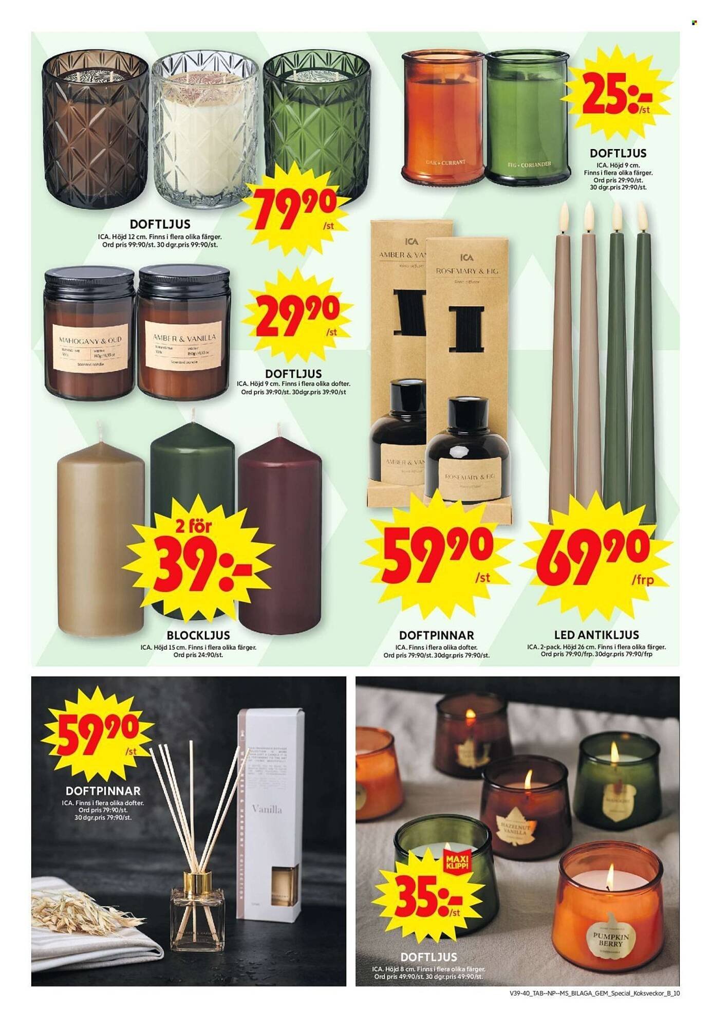 ICA Supermarket reklamblad (2025-09-22 - 2025-09-28)