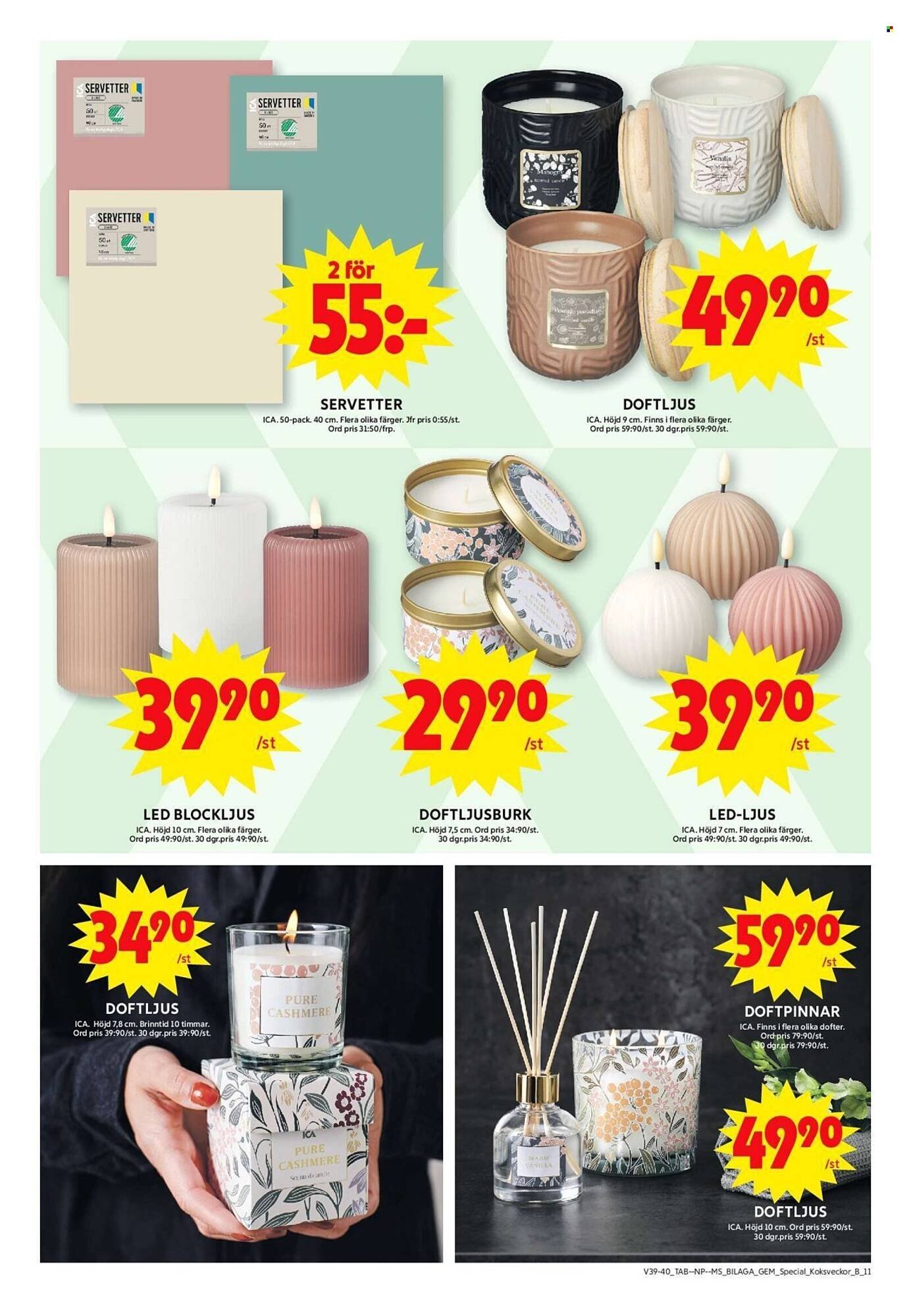 ICA Supermarket reklamblad (2025-09-22 - 2025-09-28)