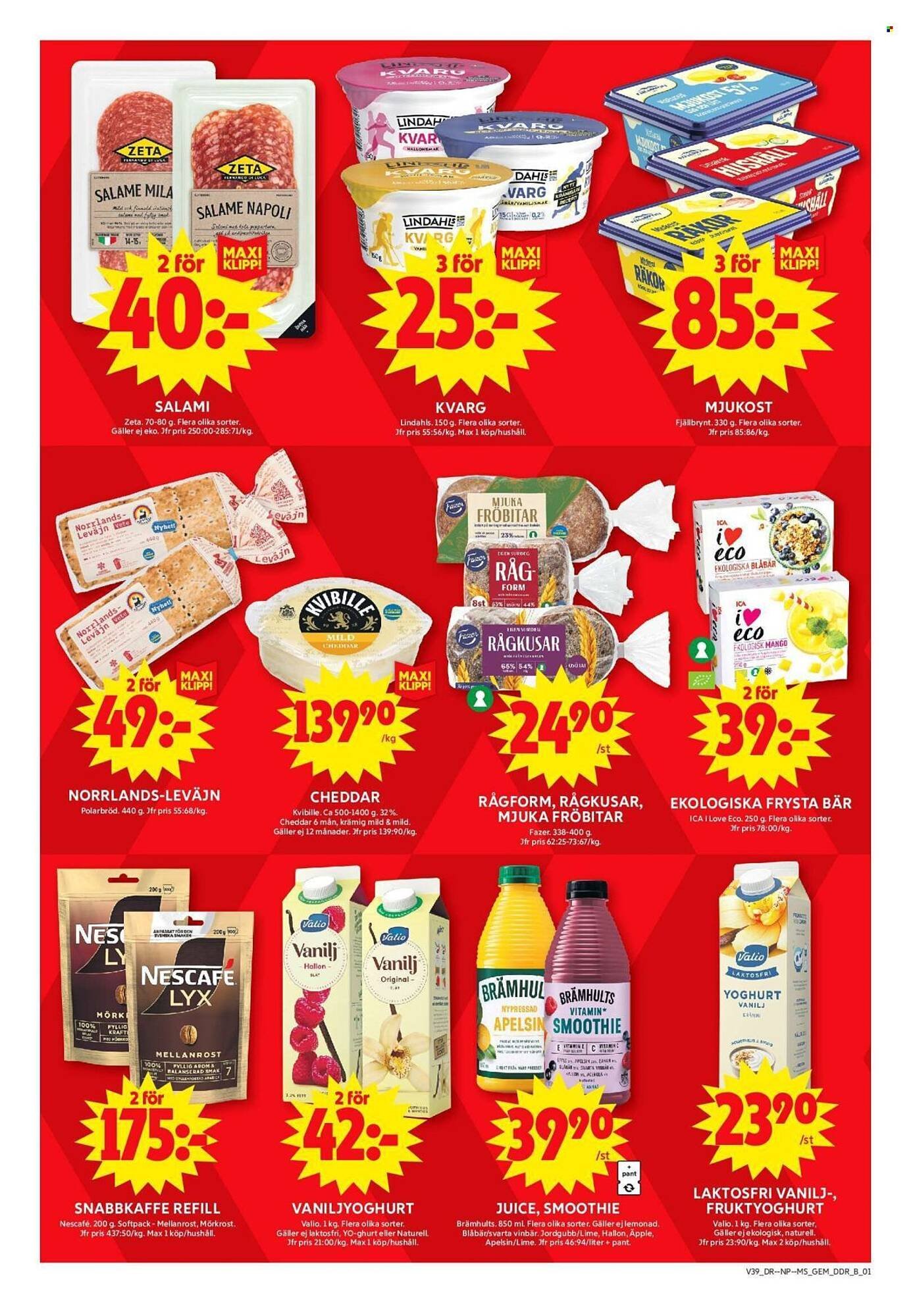 ICA Supermarket reklamblad (2025-09-22 - 2025-09-28)