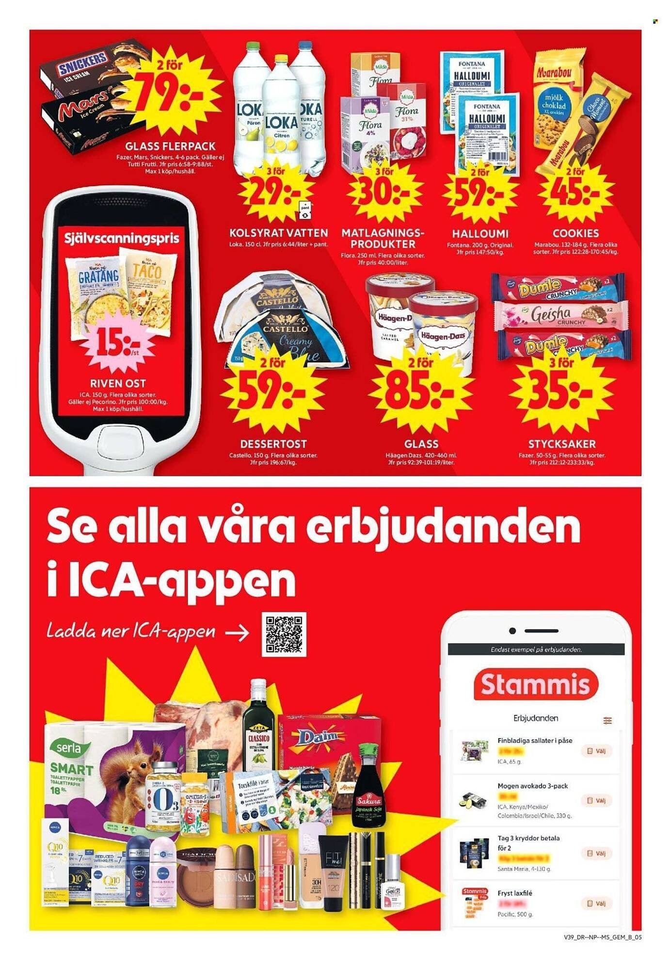 ICA Supermarket reklamblad (2025-09-22 - 2025-09-28)