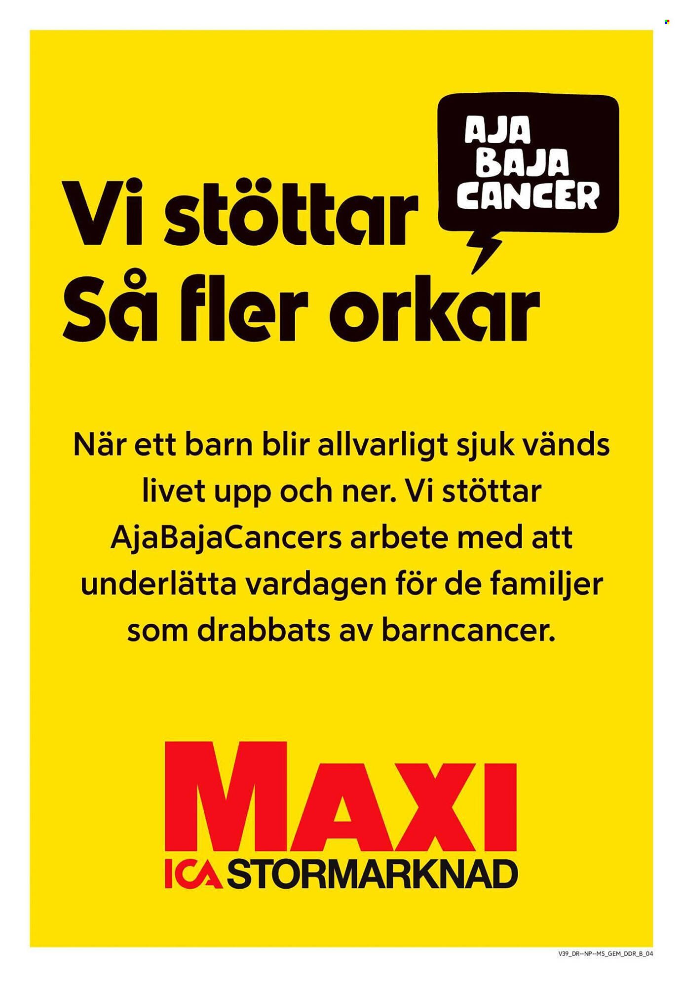 ICA Supermarket reklamblad (2025-09-22 - 2025-09-28)