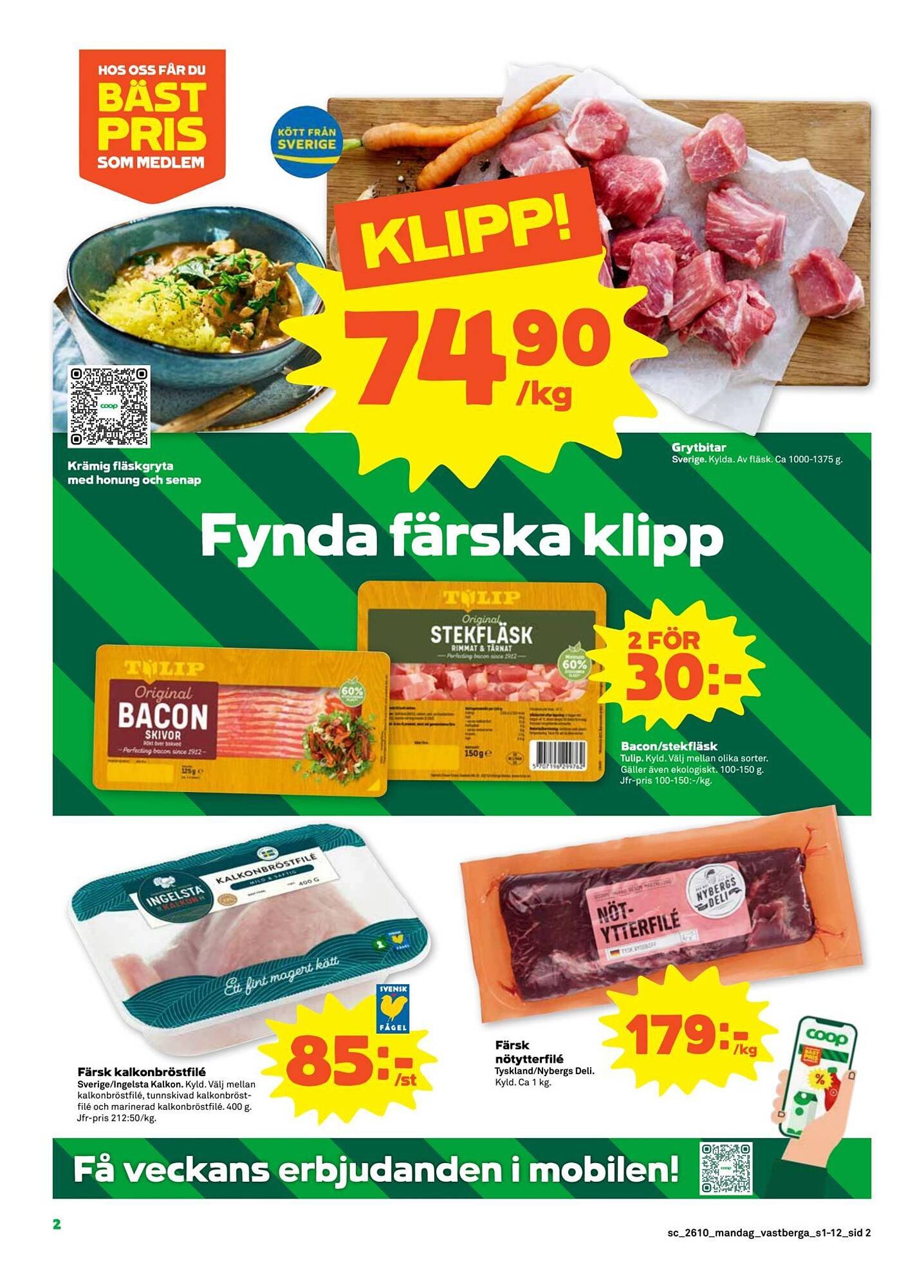Stora Coop reklamblad