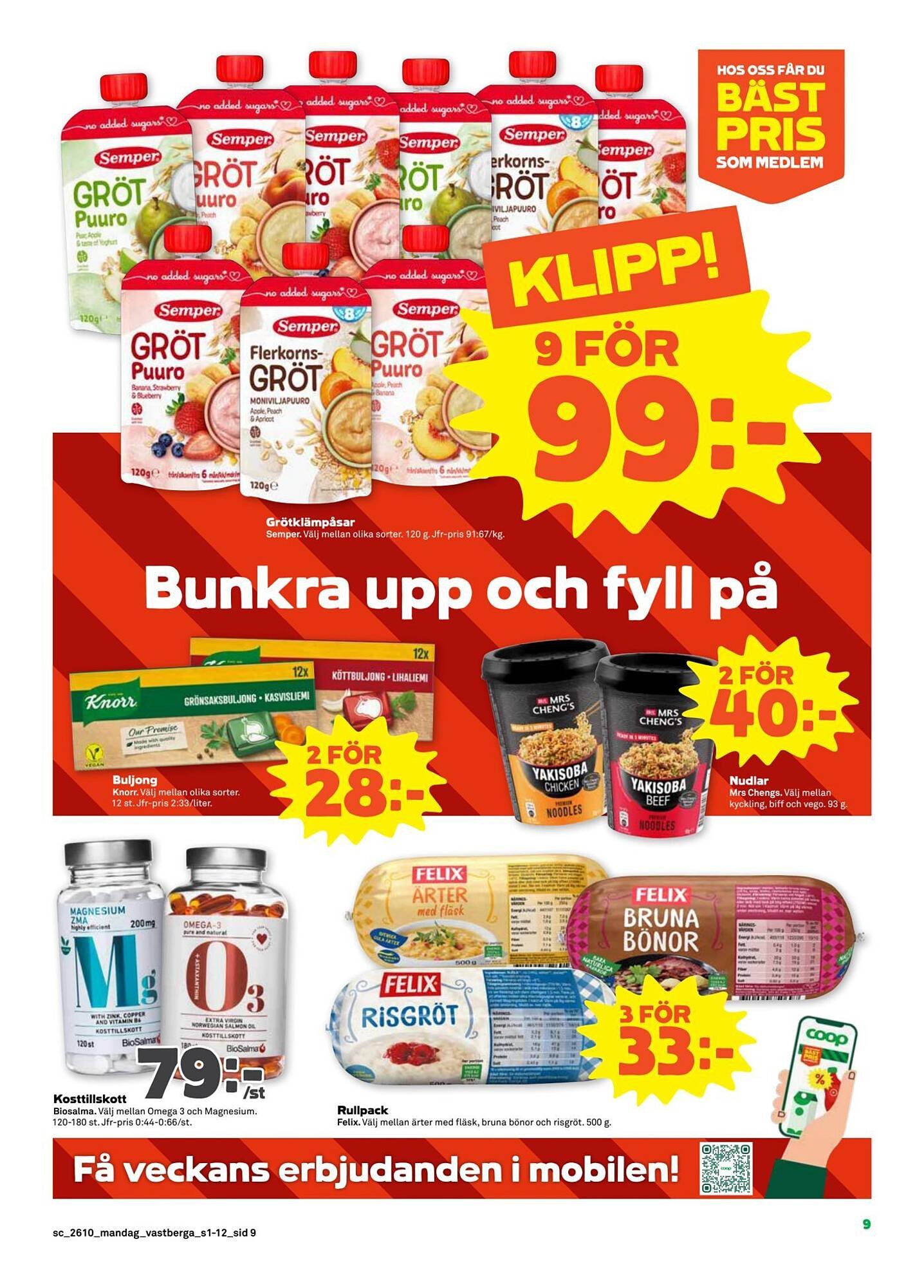 Stora Coop reklamblad