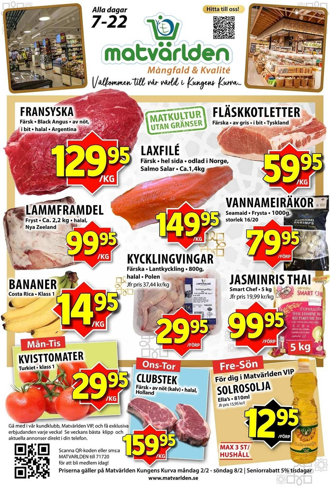 Matvärlden Tensta reklamblad