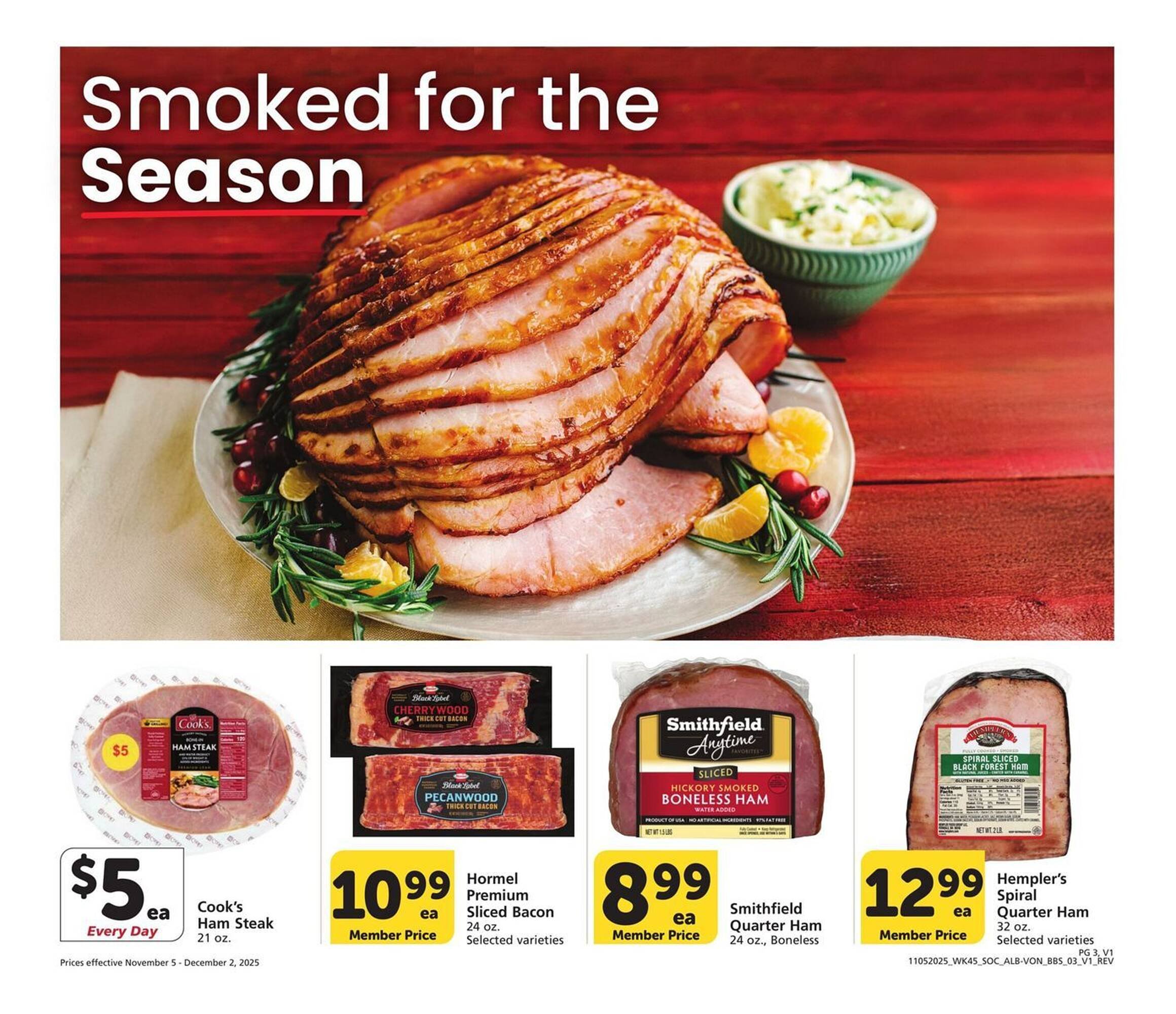 Albertsons weekly ad (2025-11-05 - 2025-12-02) | 3