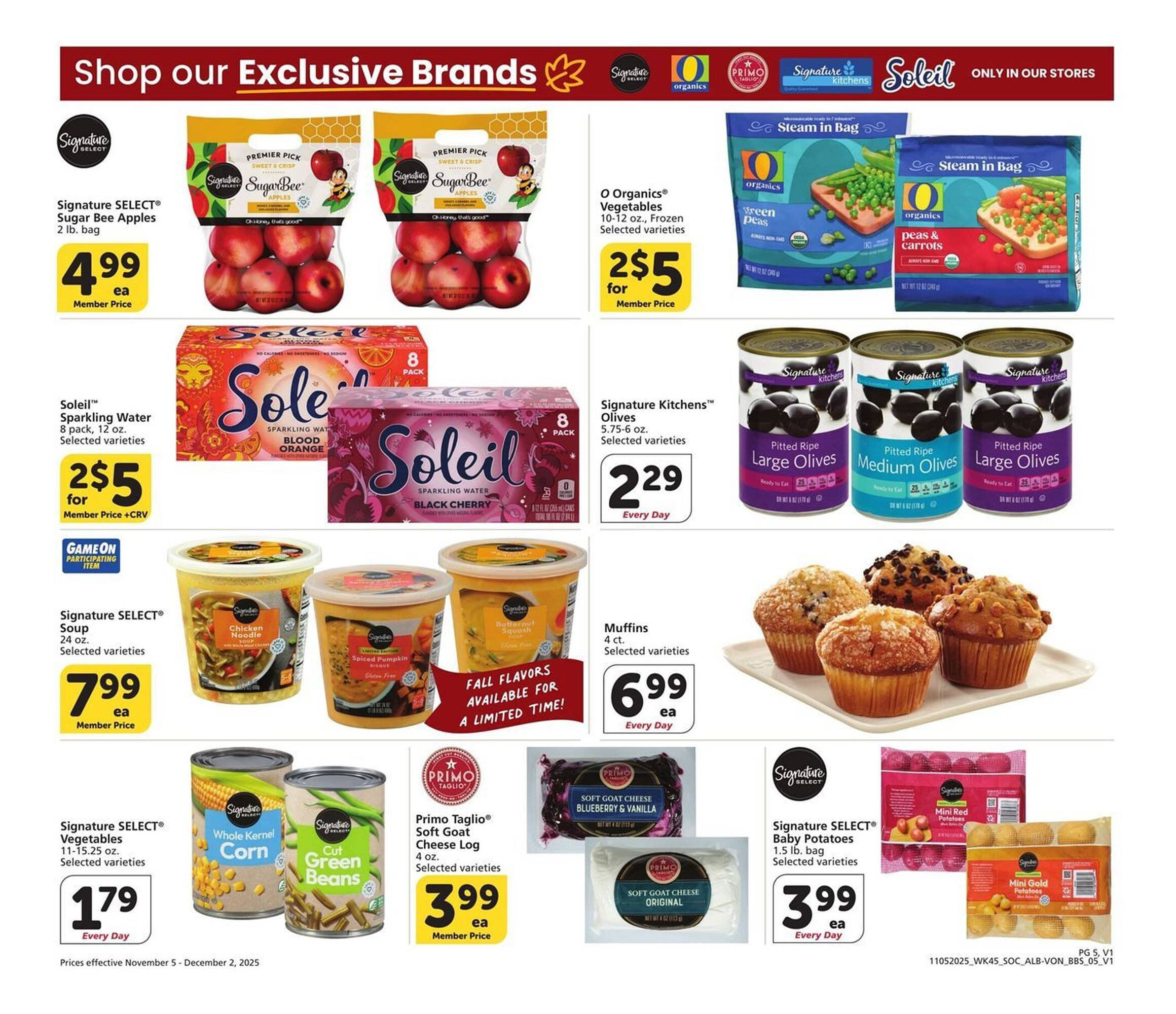 Albertsons weekly ad (2025-11-05 - 2025-12-02) | 5