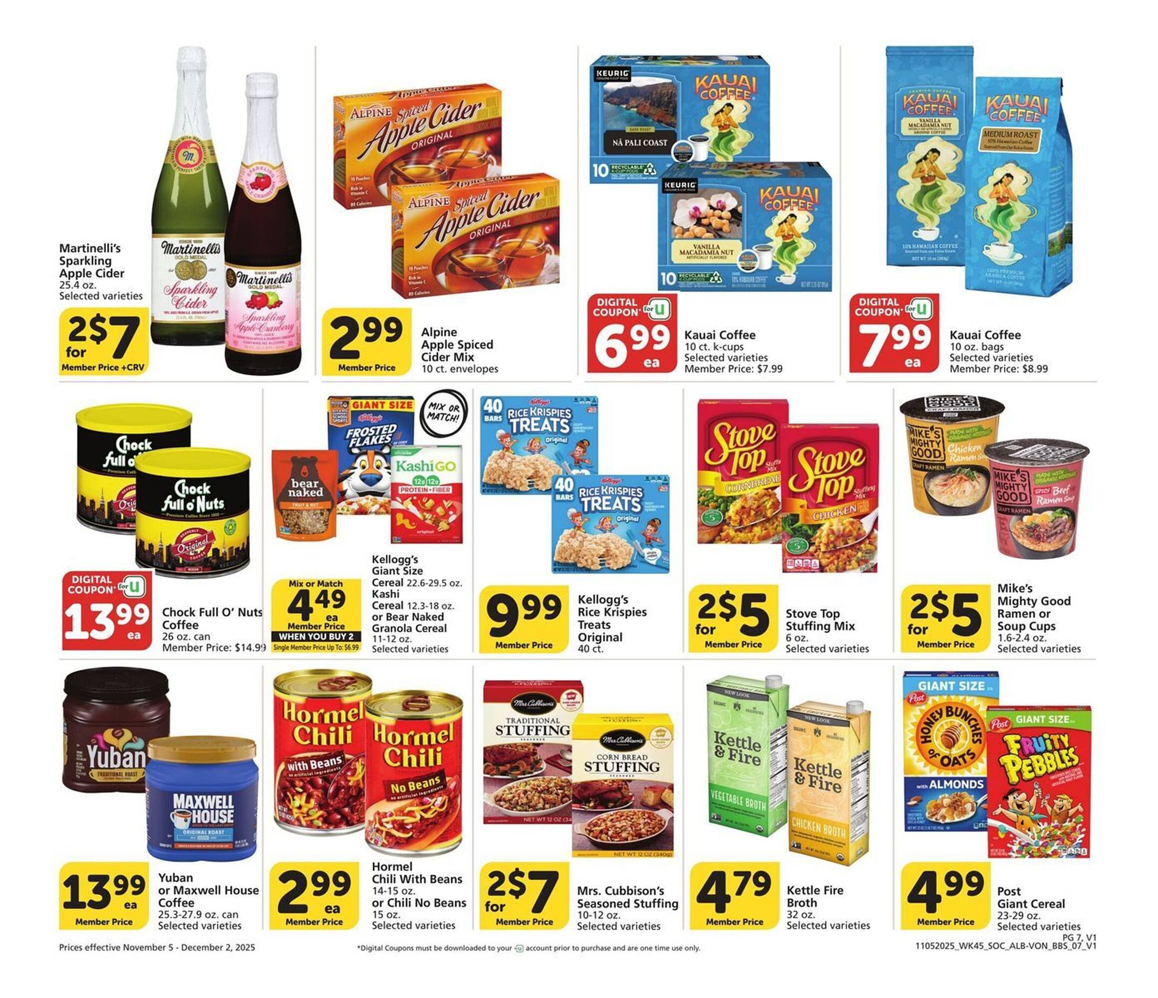 Albertsons weekly ad (2025-11-05 - 2025-12-02) | 7