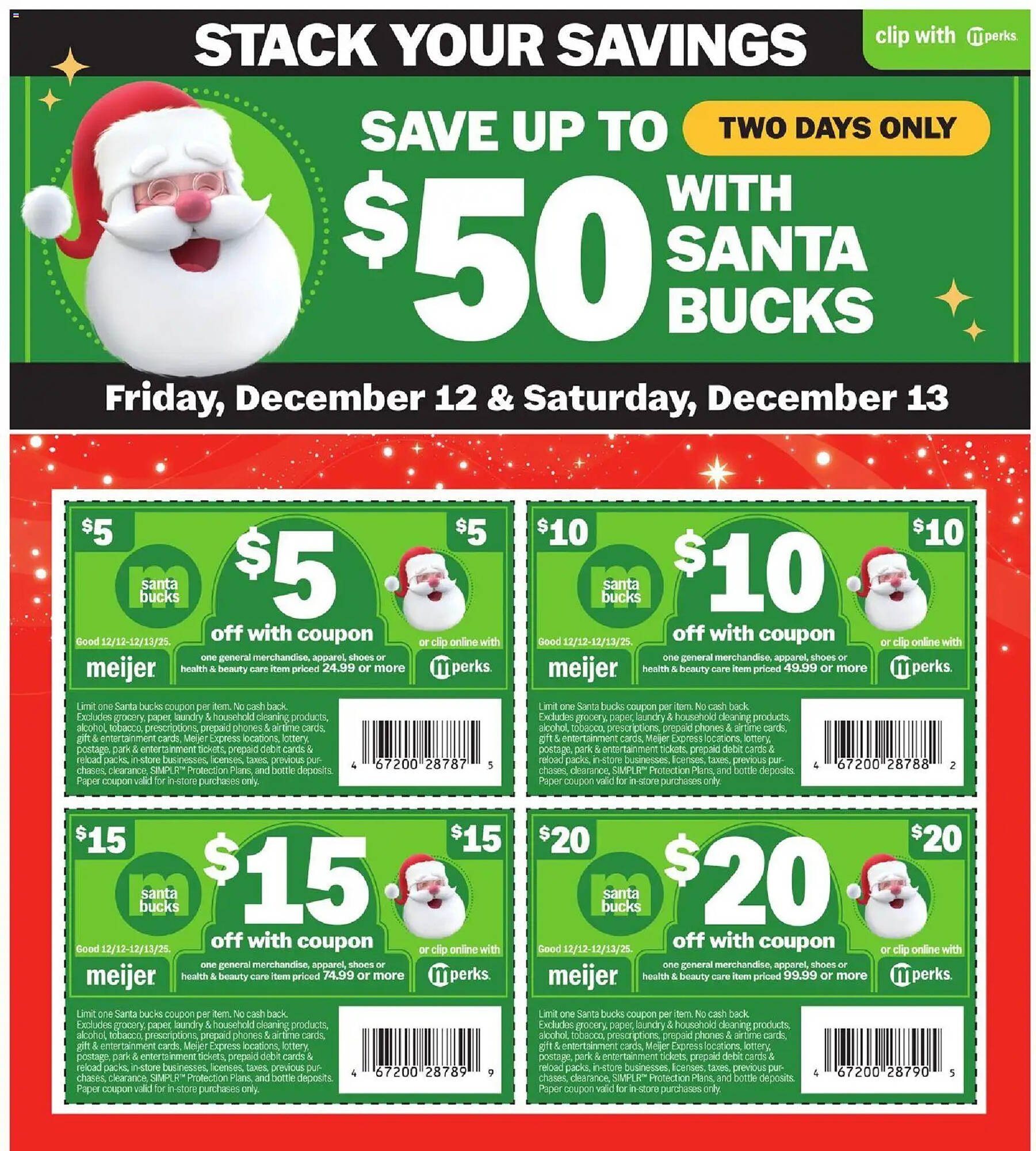 Meijer weekly ad