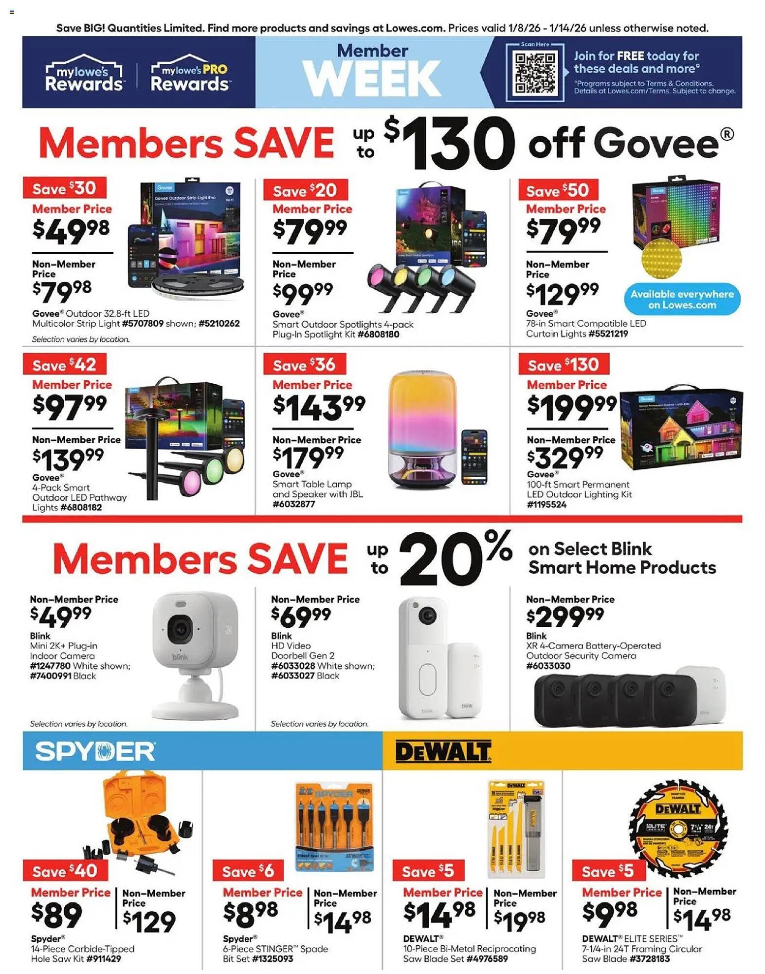 Lowe's weekly ad