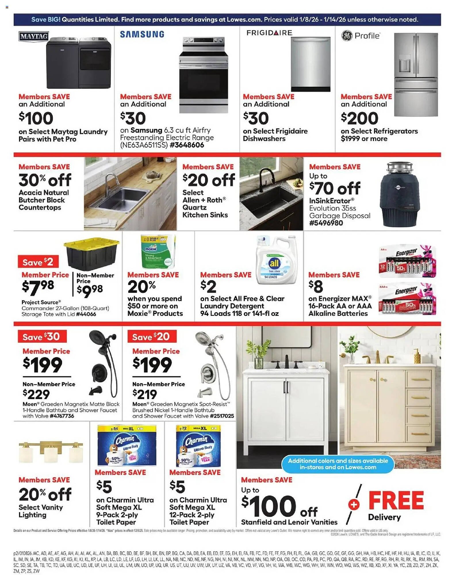 Lowe's weekly ad