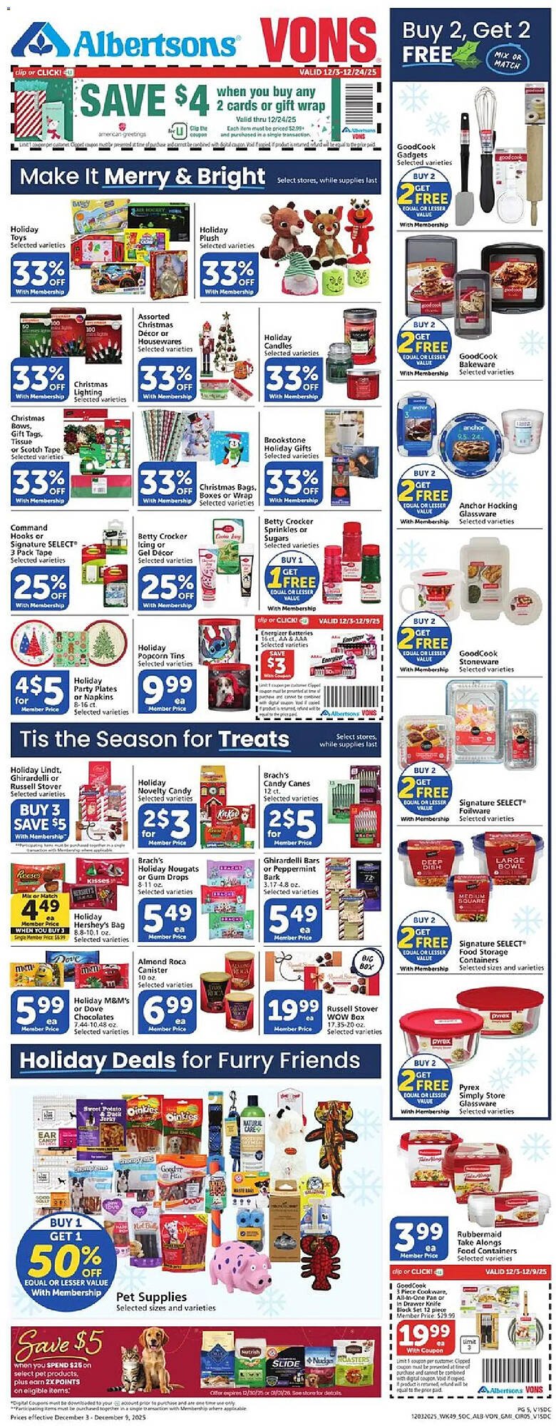 Vons weekly ad
