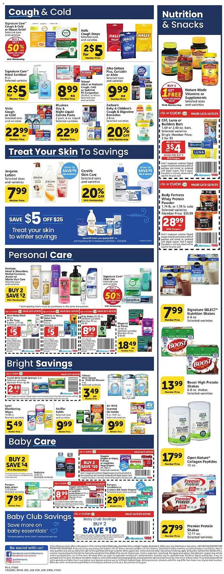 Vons weekly ad