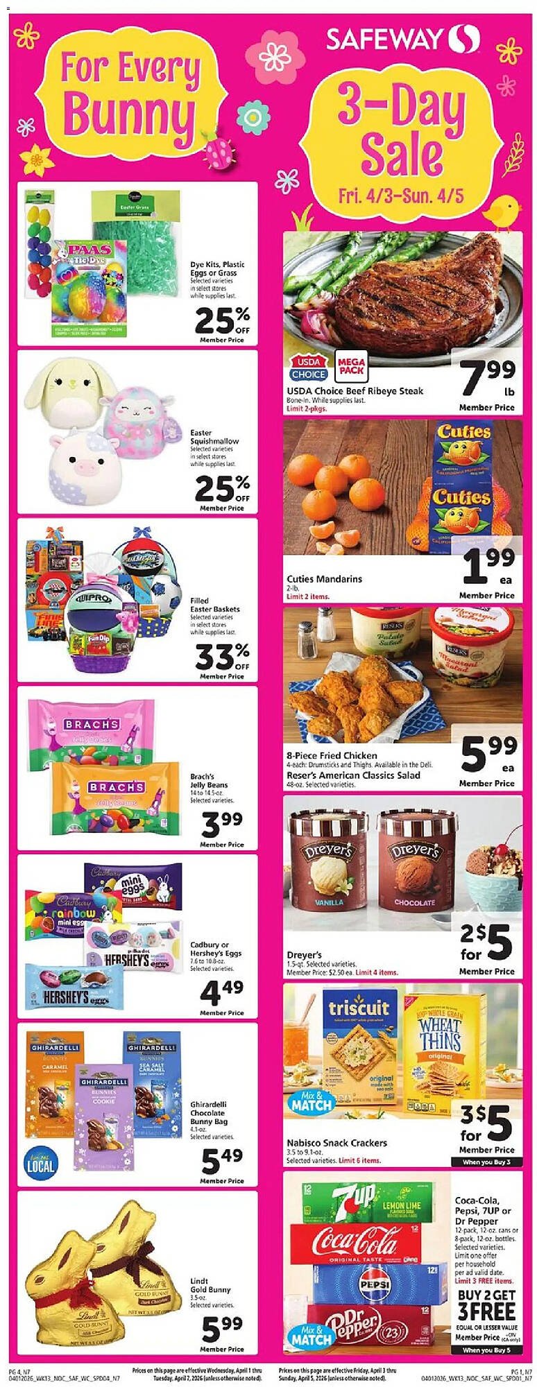 Safeway weekly ad