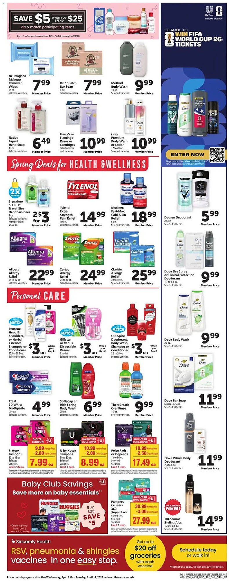 Safeway weekly ad