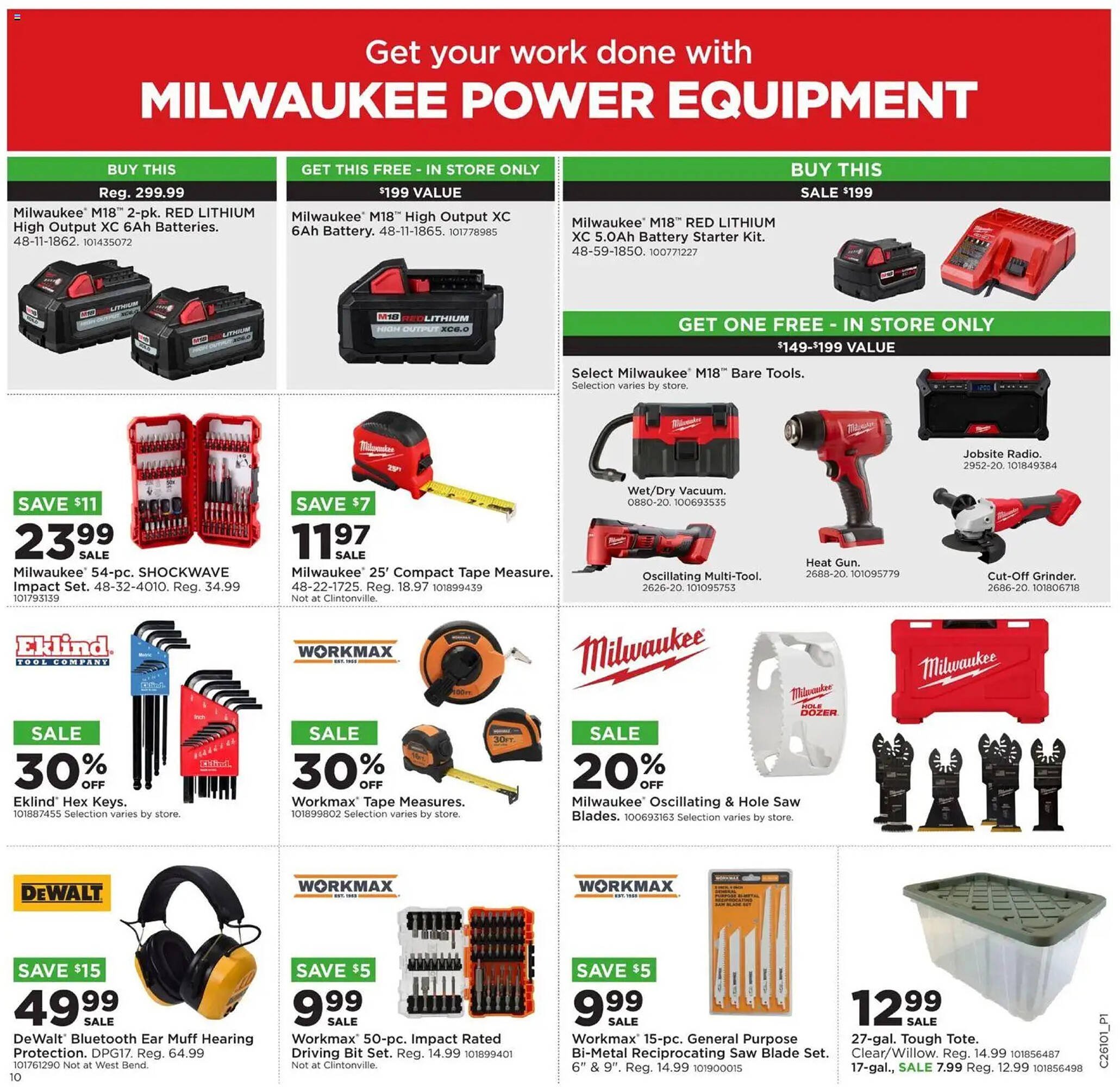 Mills Fleet Farm weekly ad