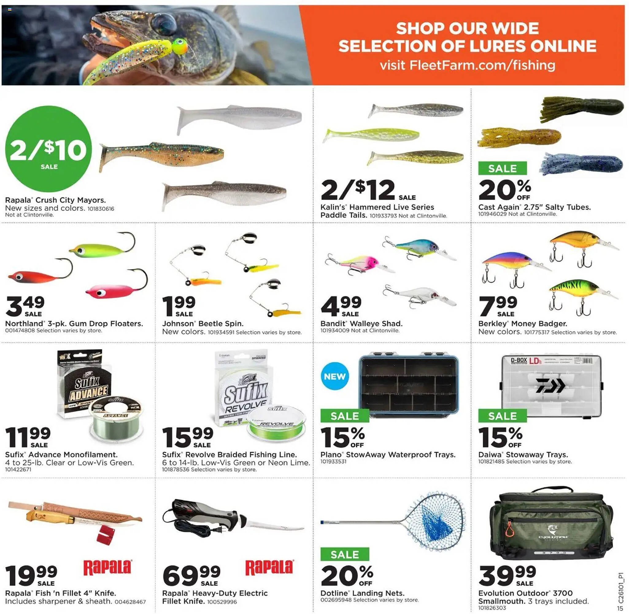 Mills Fleet Farm weekly ad