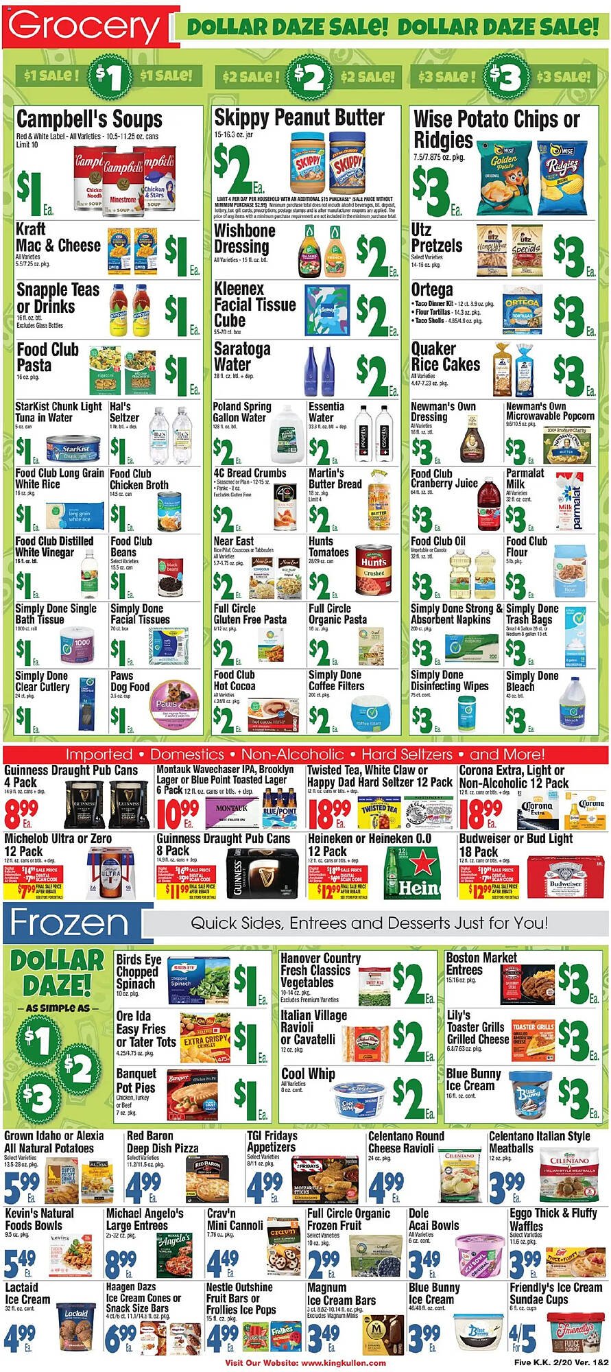 King Kullen weekly ad