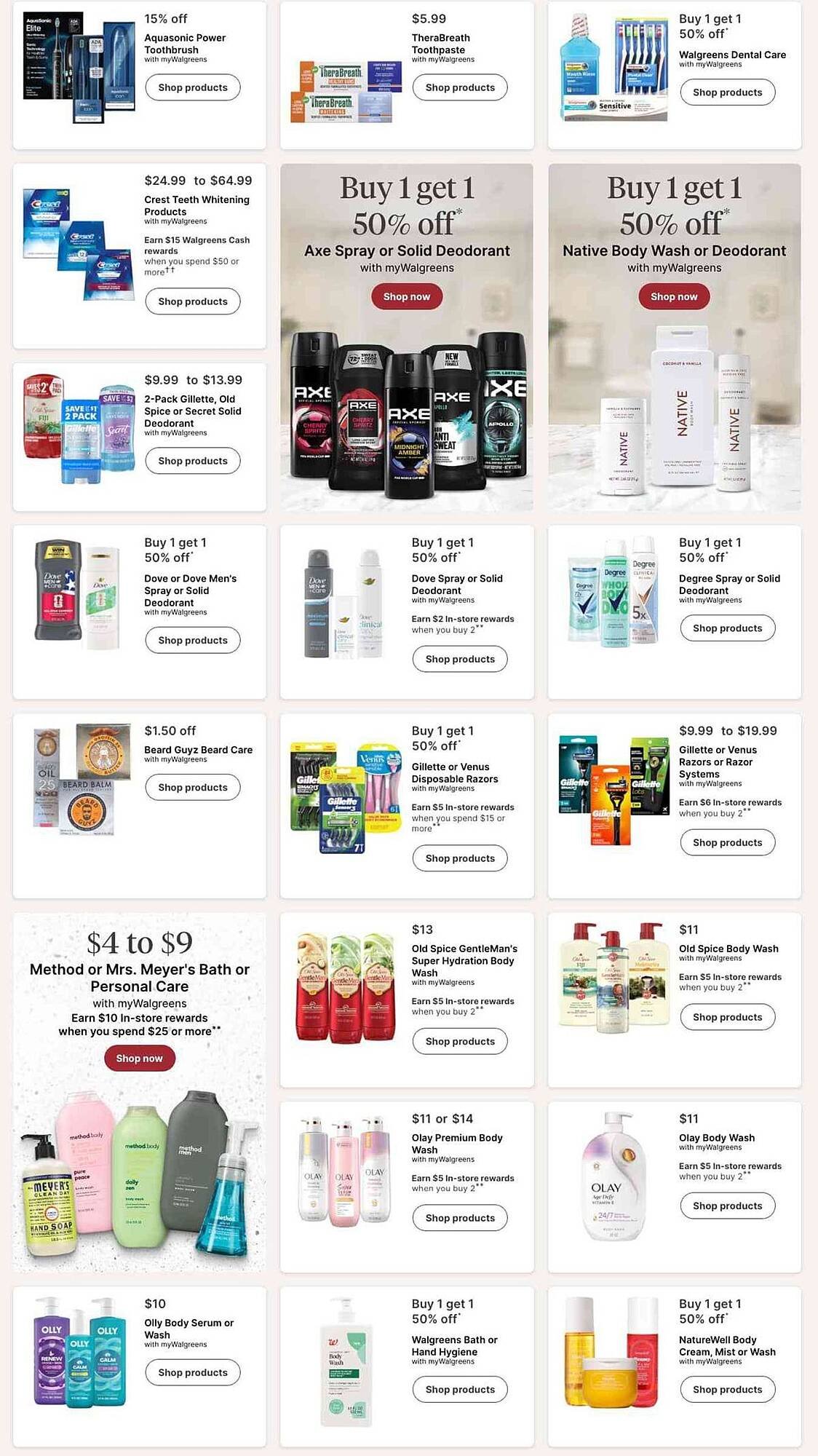 Walgreens weekly ad