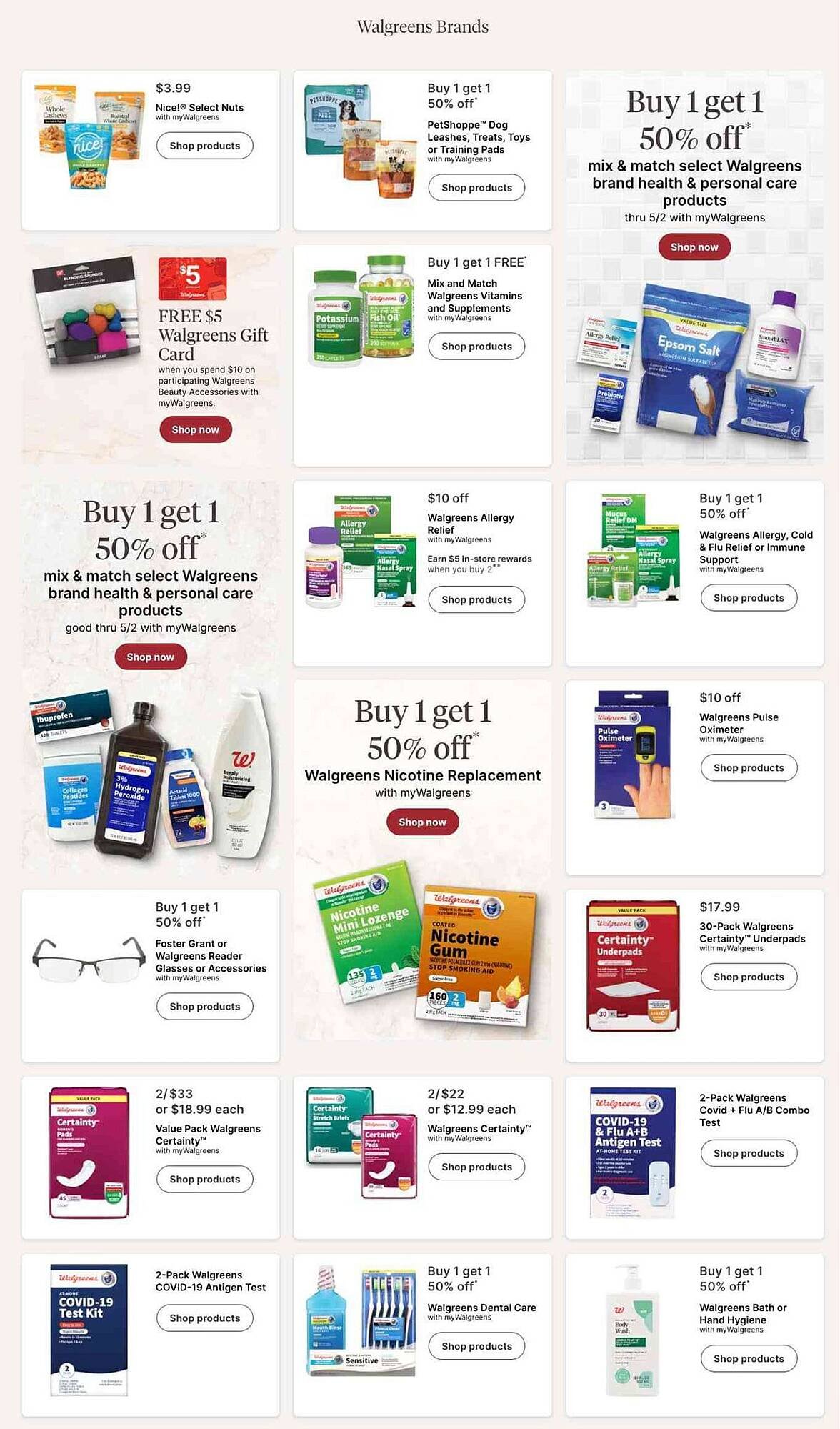 Walgreens weekly ad