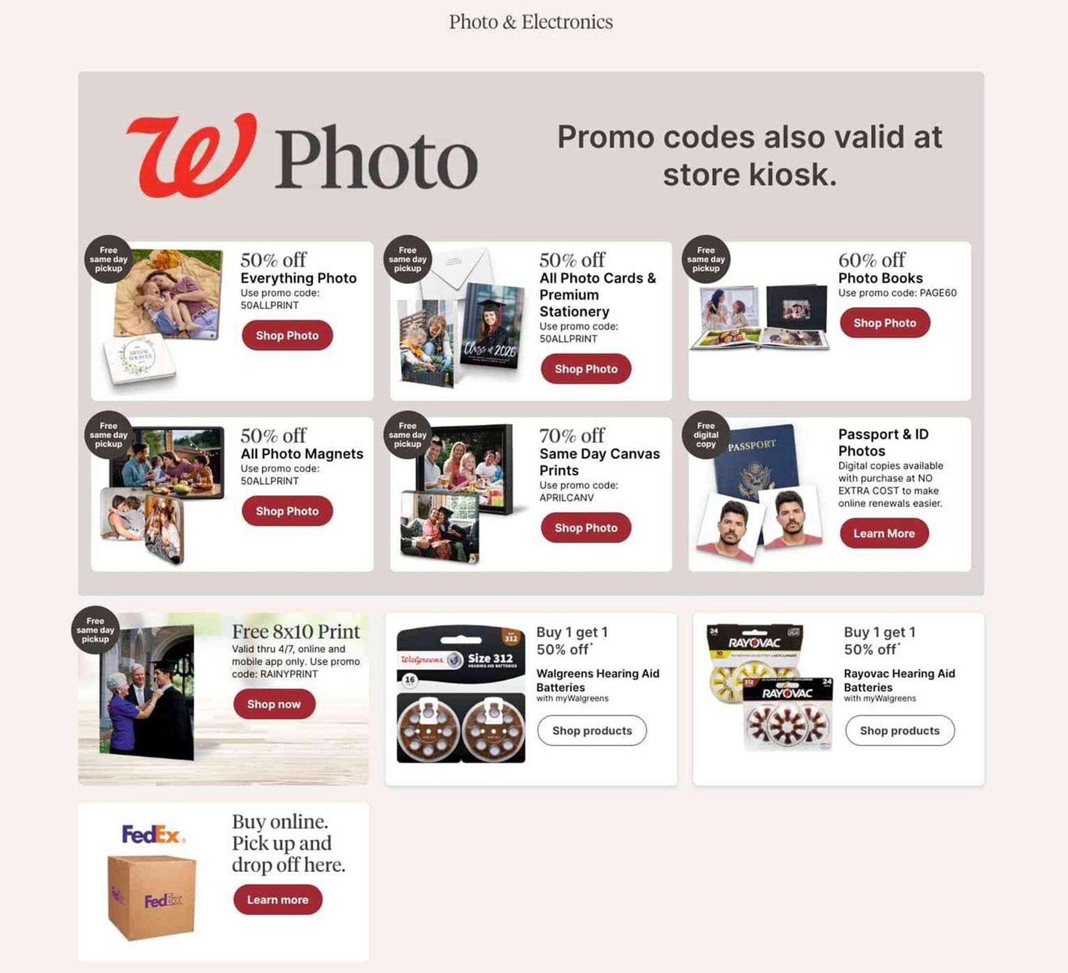 Walgreens weekly ad