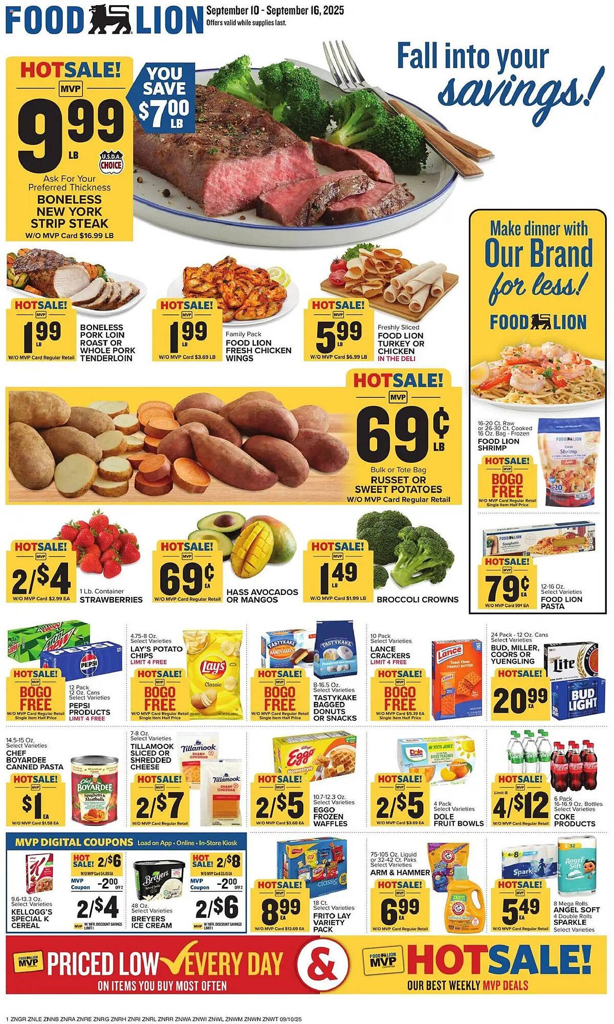 Food Lion weekly ad (2025-09-10 - 2025-09-17) | 1