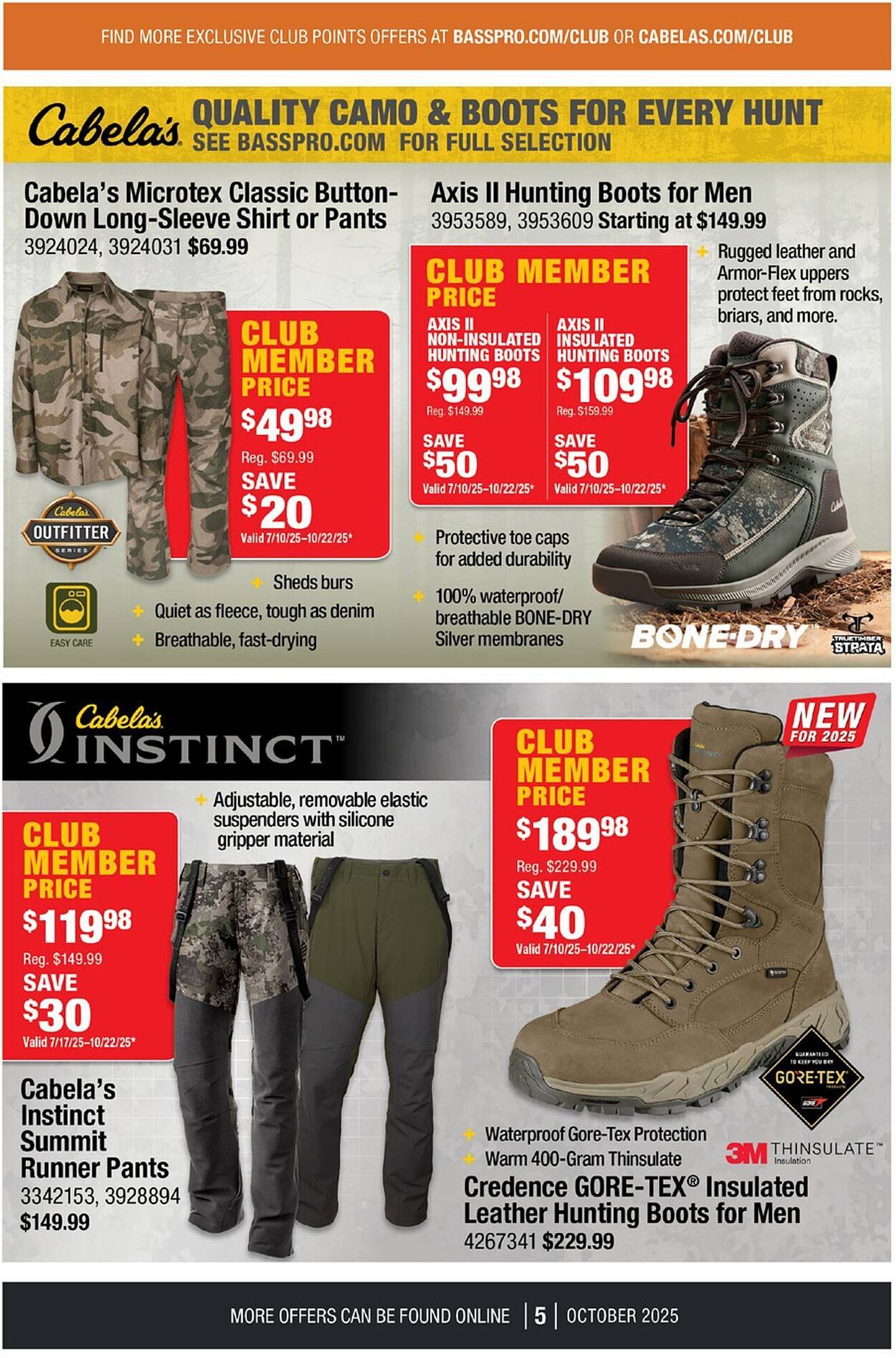 Cabela&#039;s weekly ad (2025-10-01 - 2025-10-31) | 5
