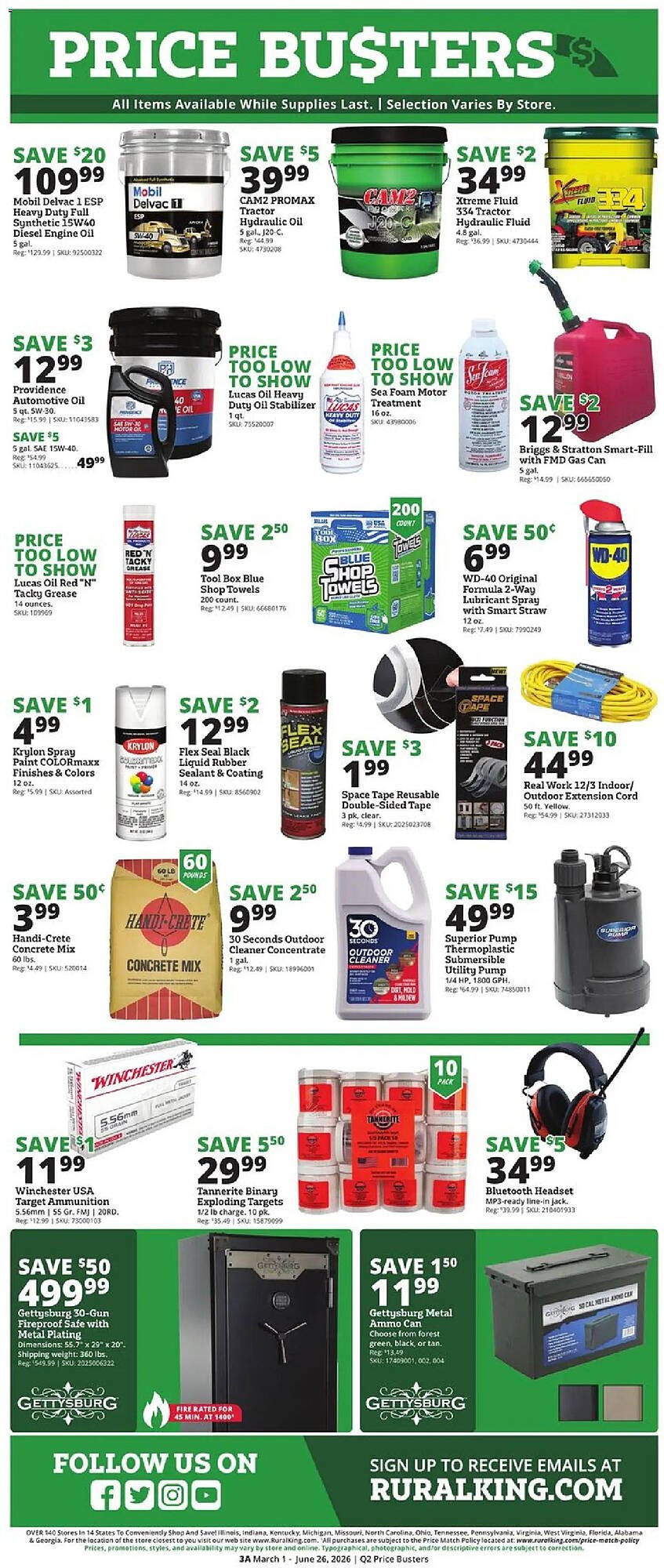Rural King weekly ad
