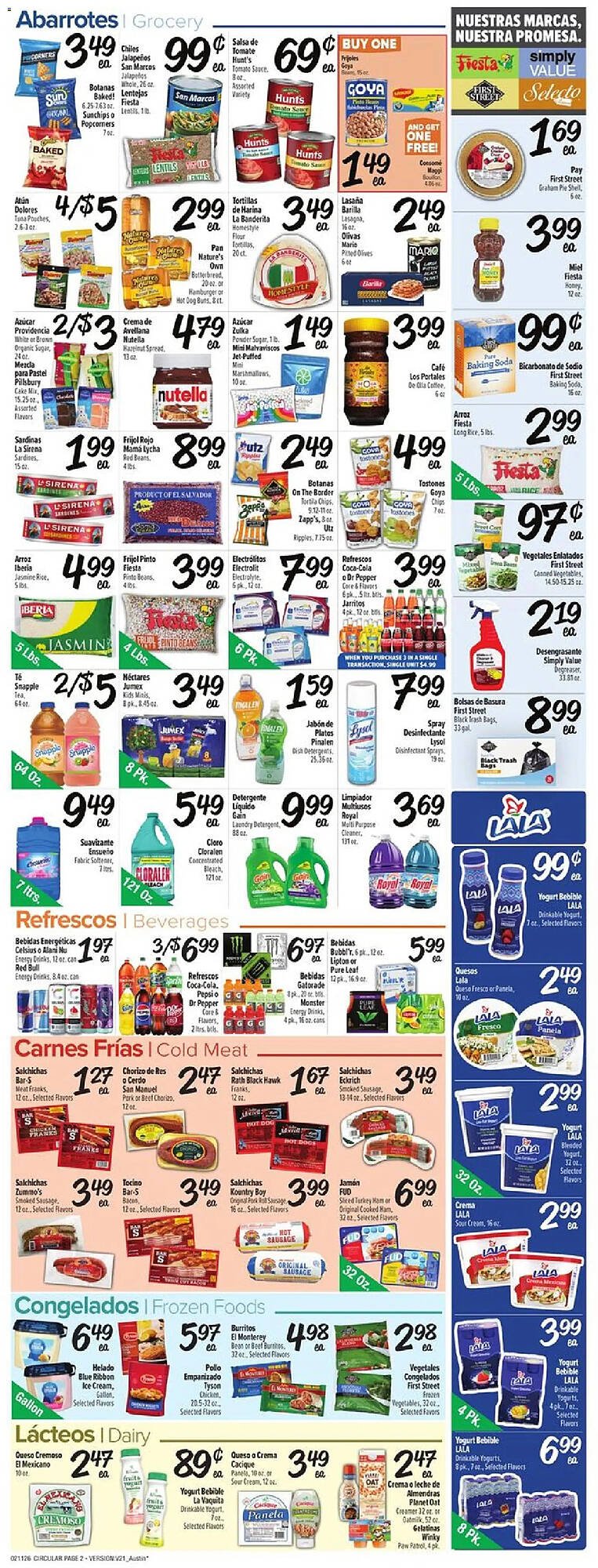 Fiesta Mart weekly ad