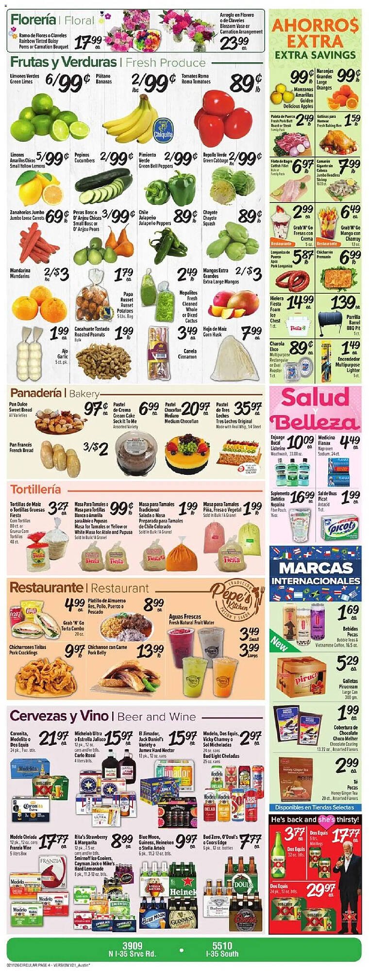 Fiesta Mart weekly ad