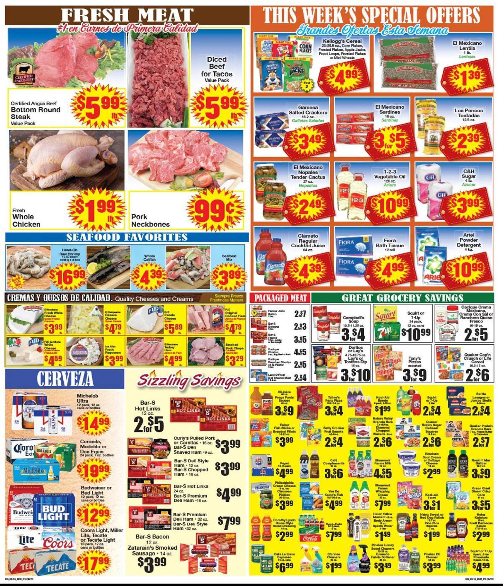 Supermercado El Rancho weekly ad